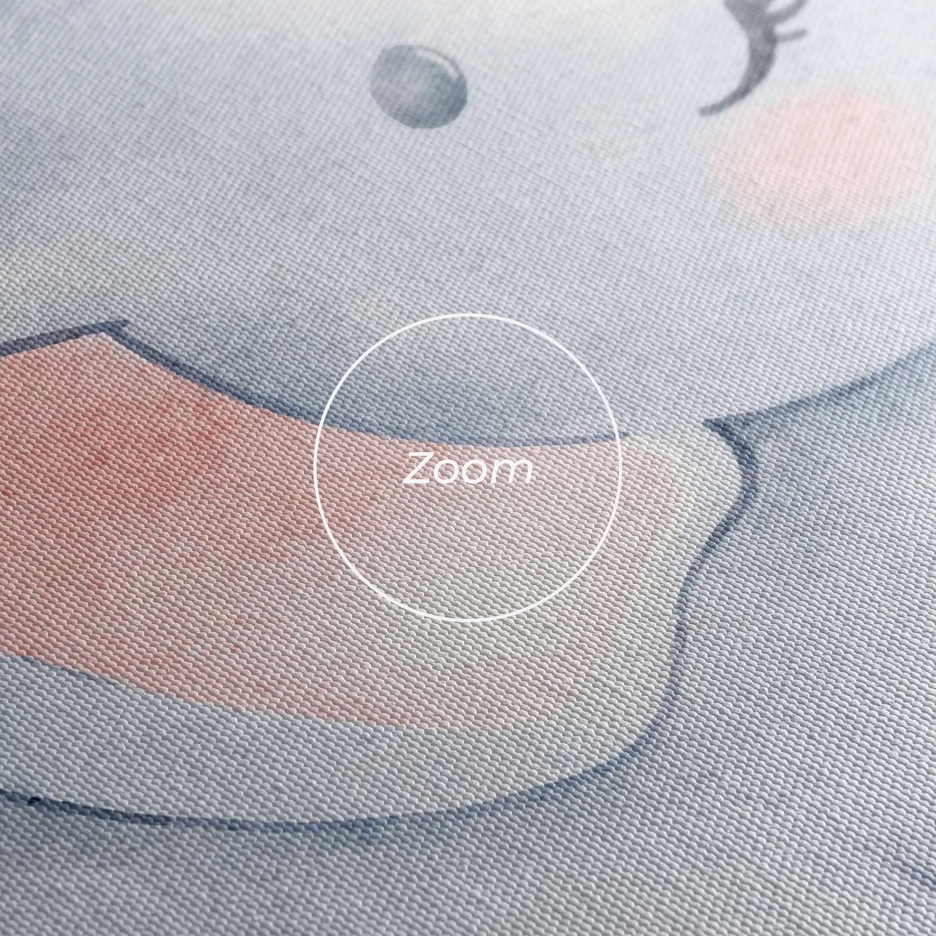 Картина на платно Elephant Butterfly mockup 3