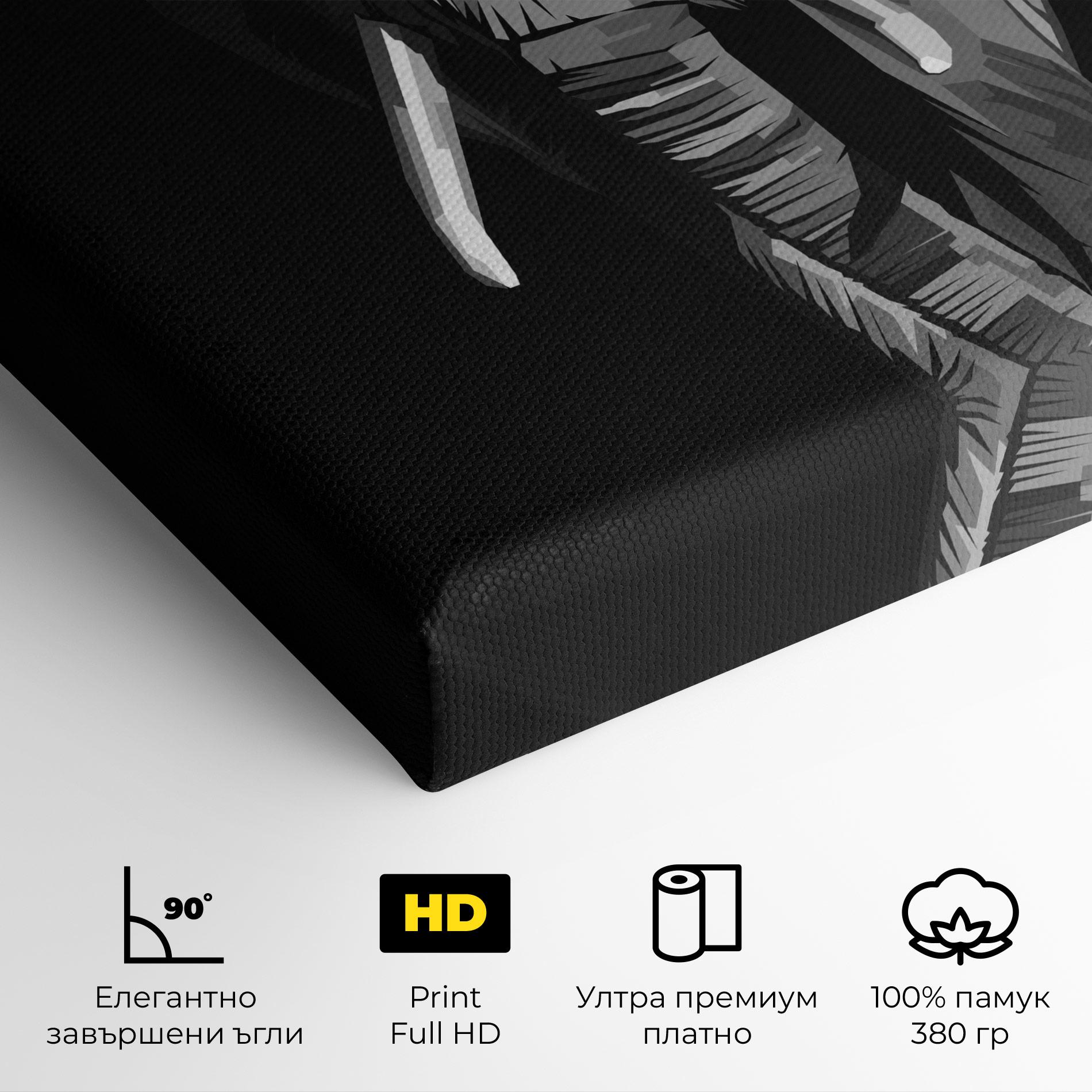 Картина на платно Beautiful Grey Elephant mockup 4