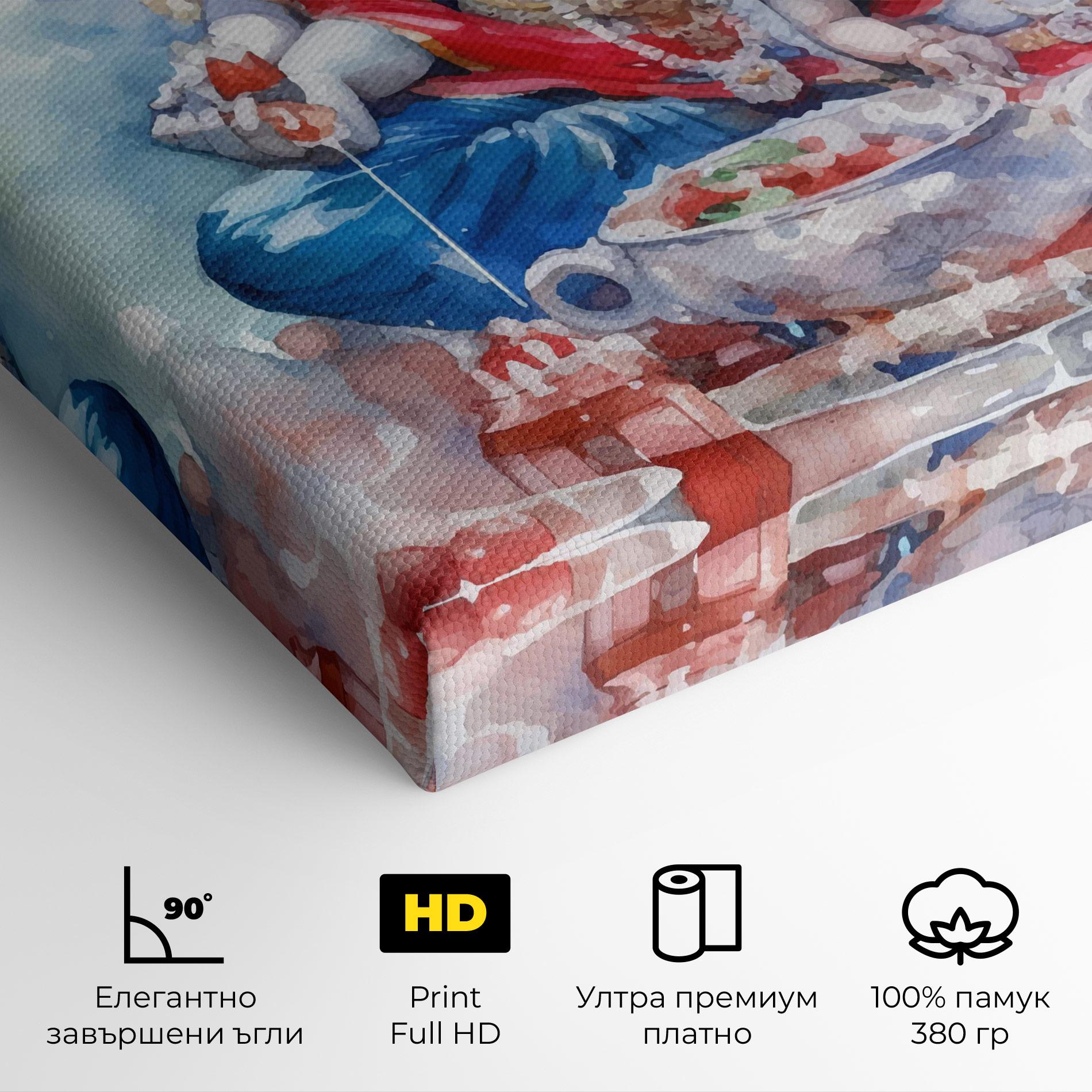 Картина на платно Durga Puja Festival mockup 4