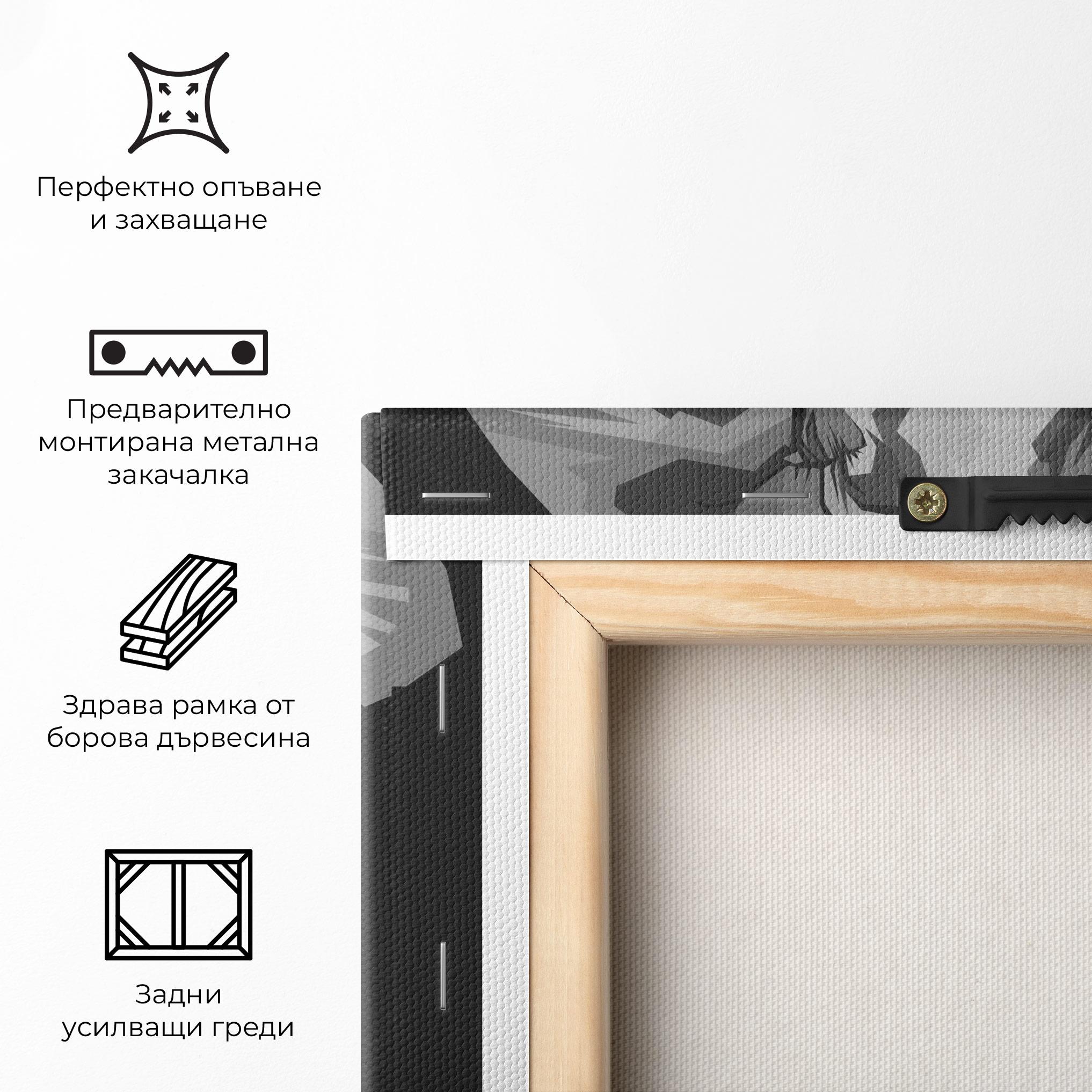 Картина на платно Beautiful Grey Elephant mockup 5