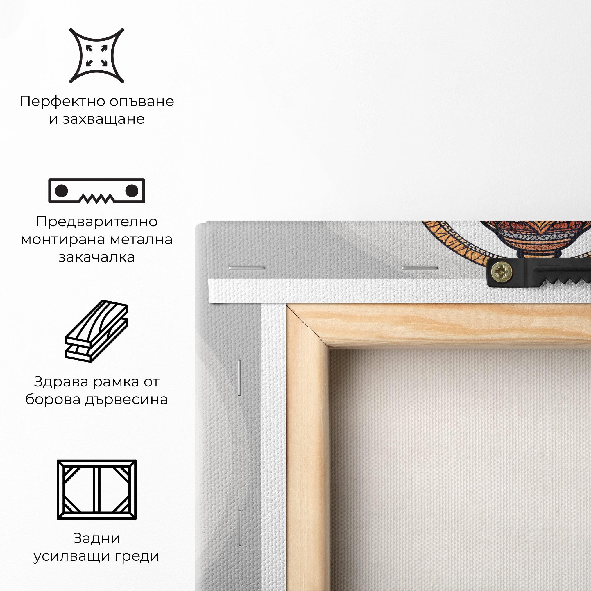 Картина на платно Chaturthi Greys mockup 5