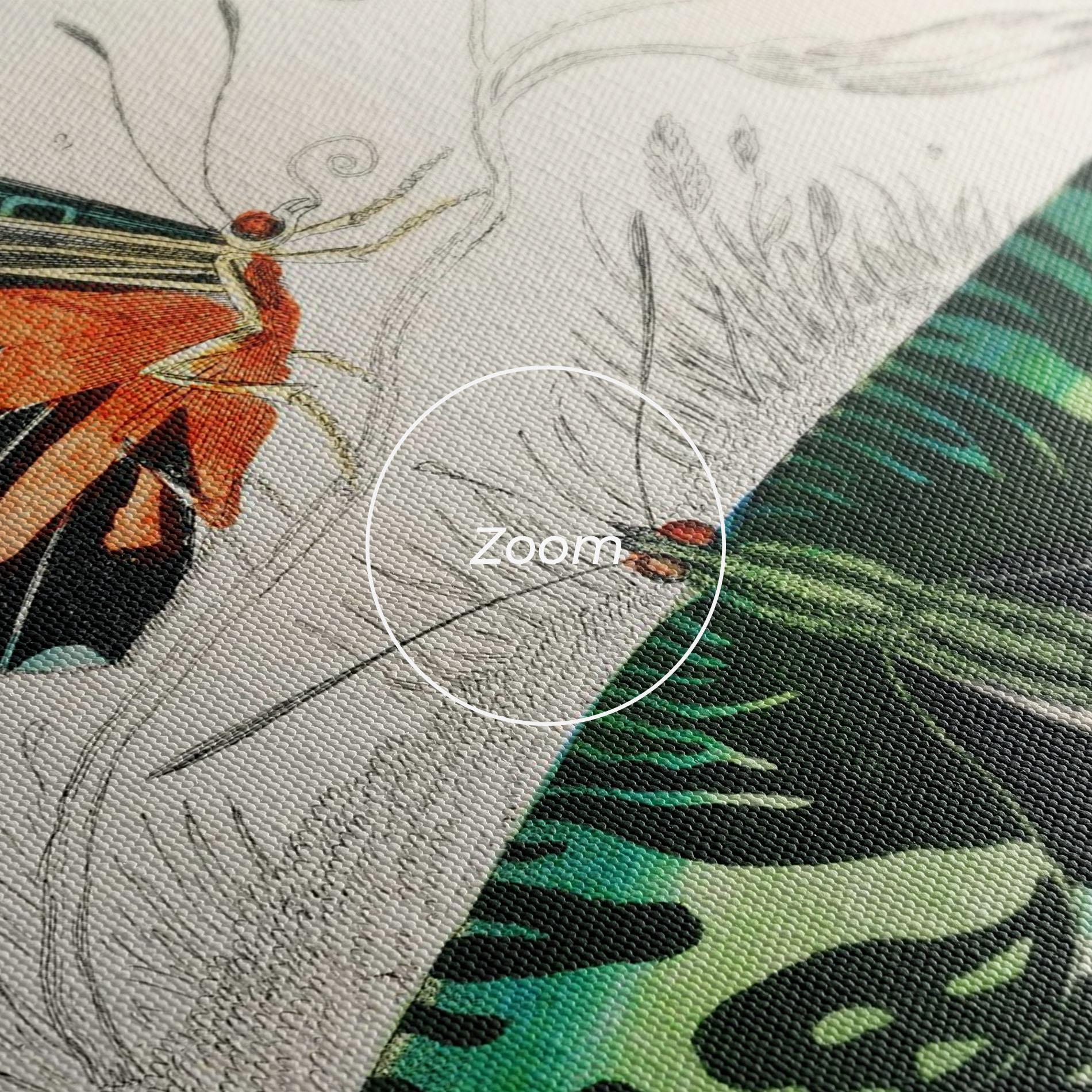 Картина на платно Butterfly Art mockup 3