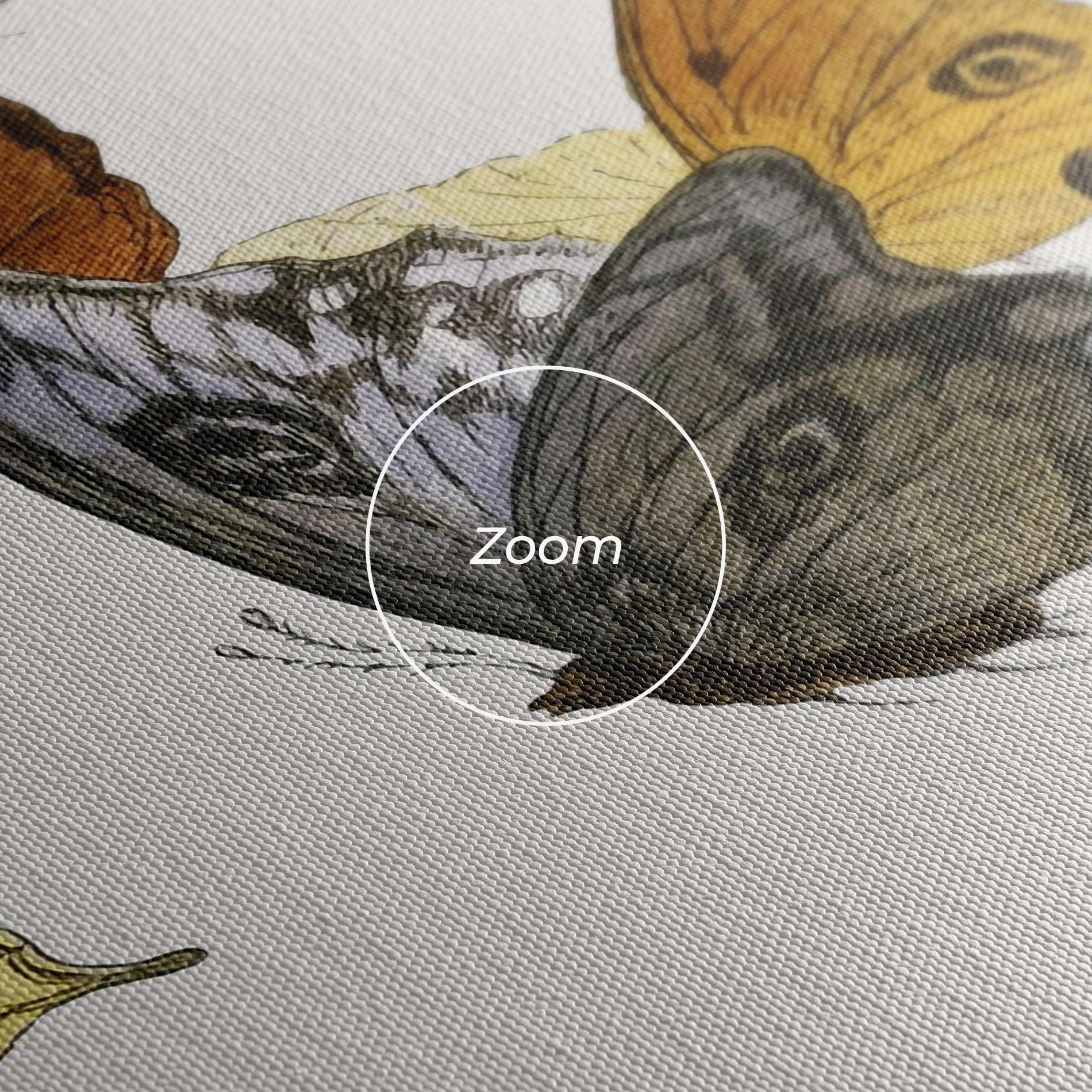 Картина на платно Butterfly Floating mockup 3