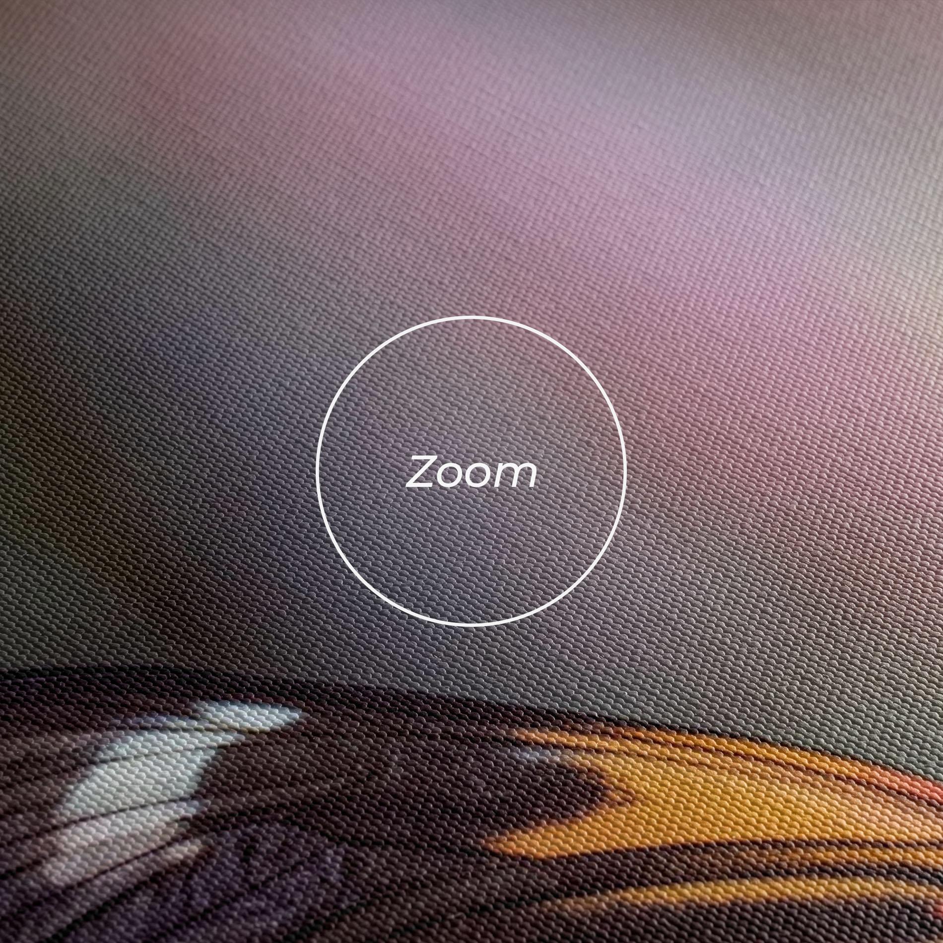 Картина на платно Dark Purple Butterfly mockup 3