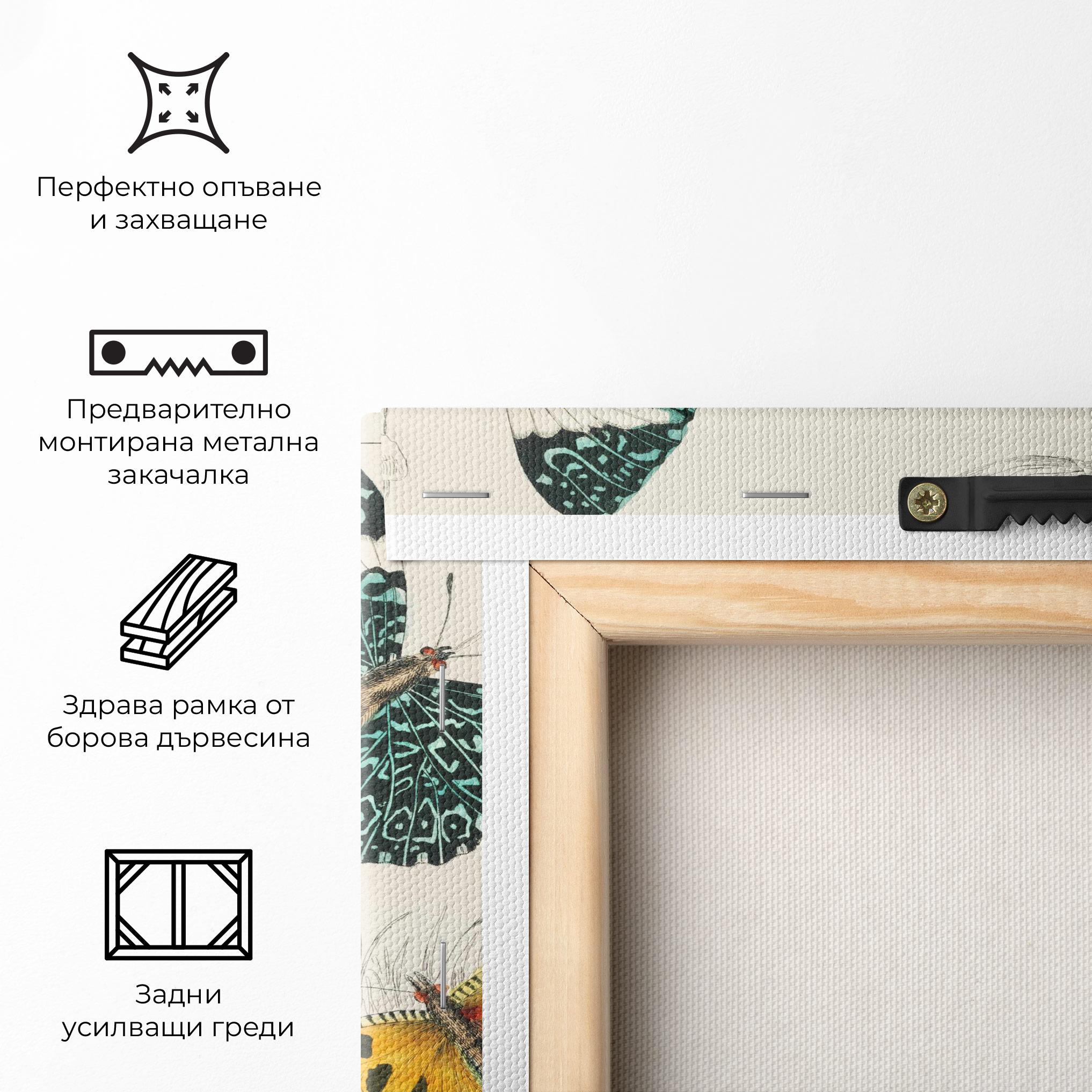 Картина на платно Butterfly Art mockup 5