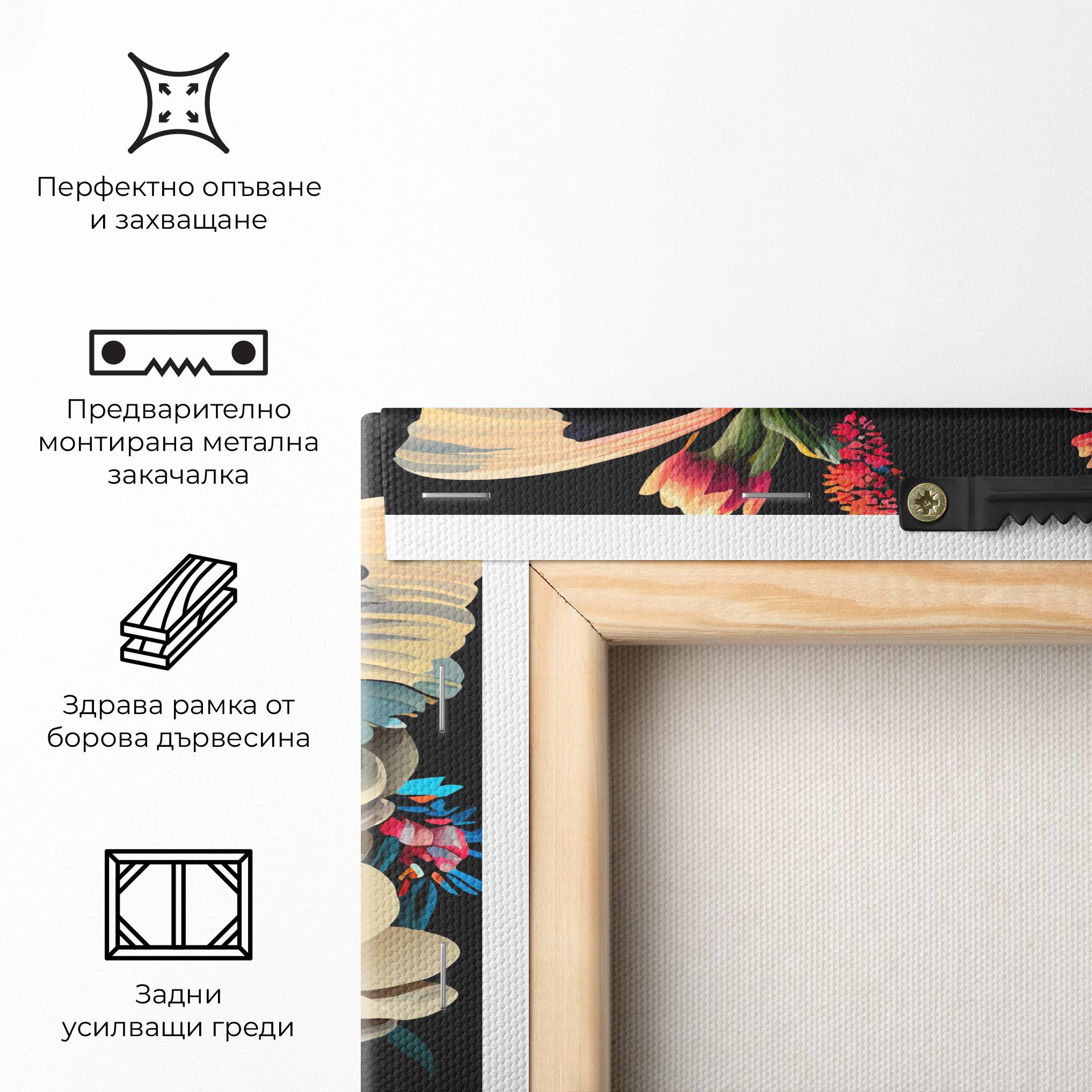 Картина на платно Colorful Butterfly mockup 5