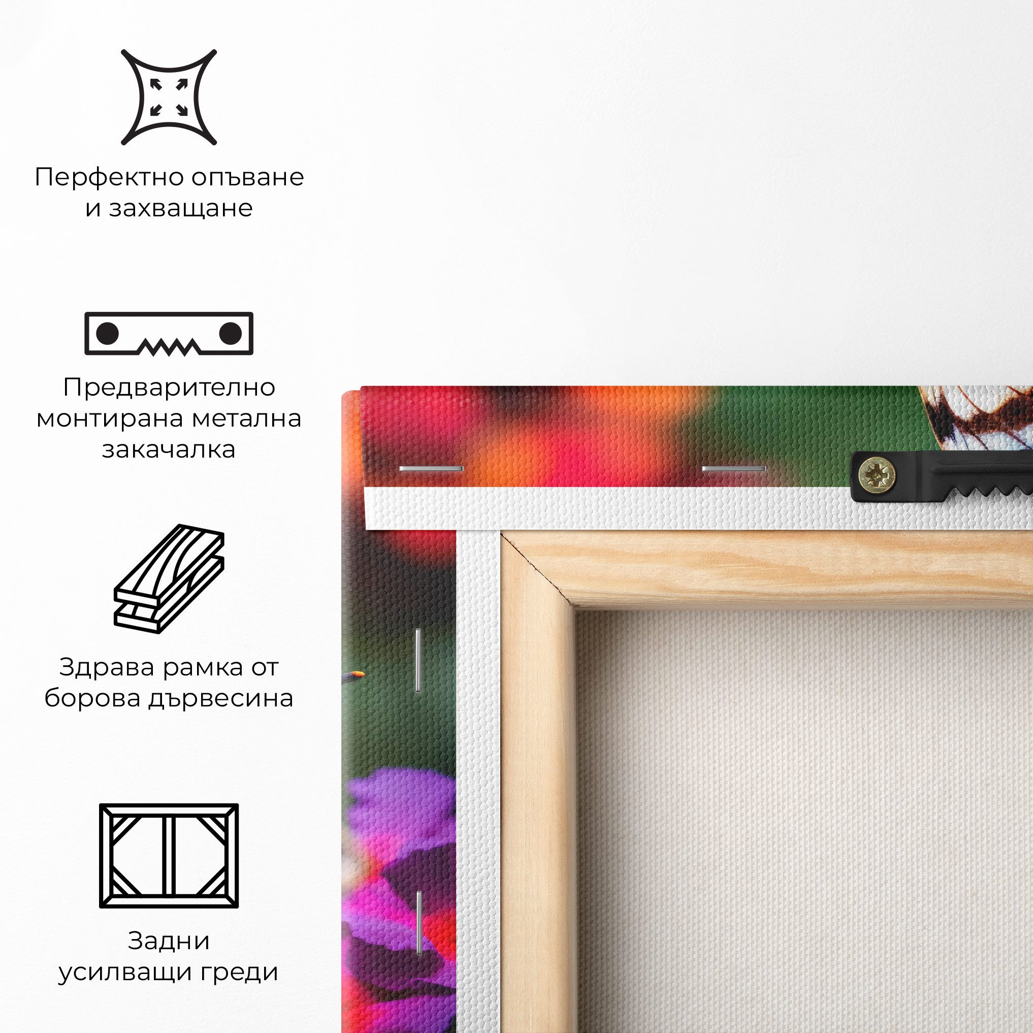 Red Blue Butterfly mockup 5