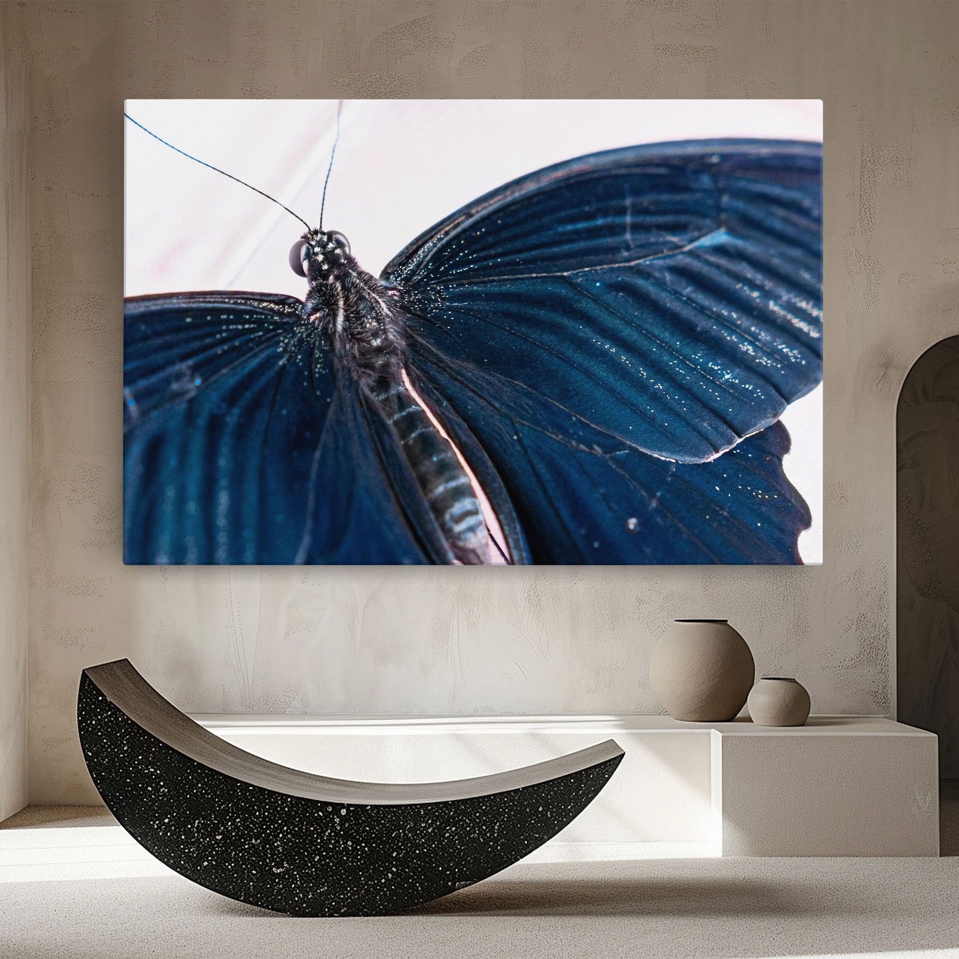 Blue Butterfly mockup 8