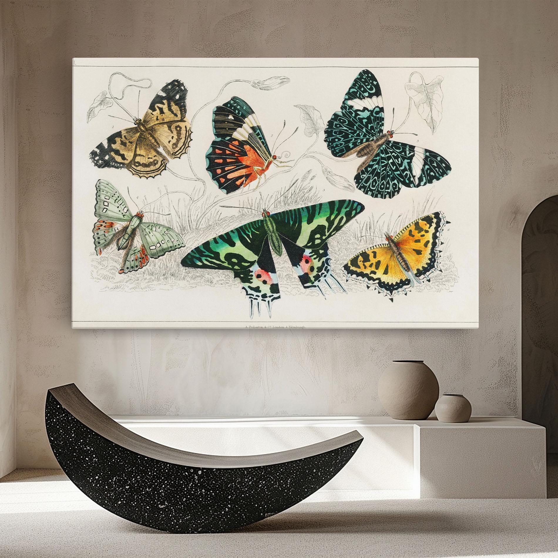 Картина на платно Butterfly Art mockup 8