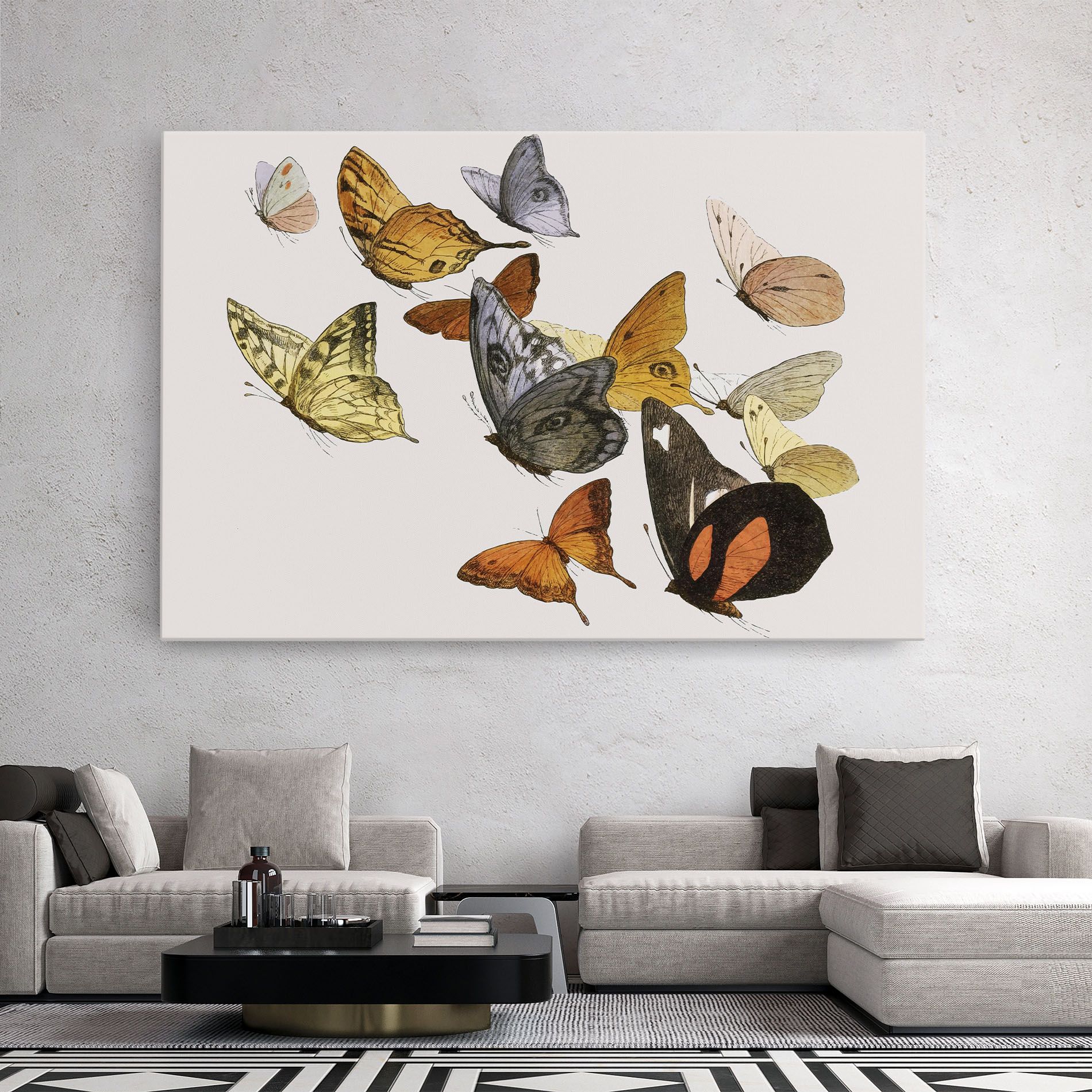 Butterfly Floating mockup 2