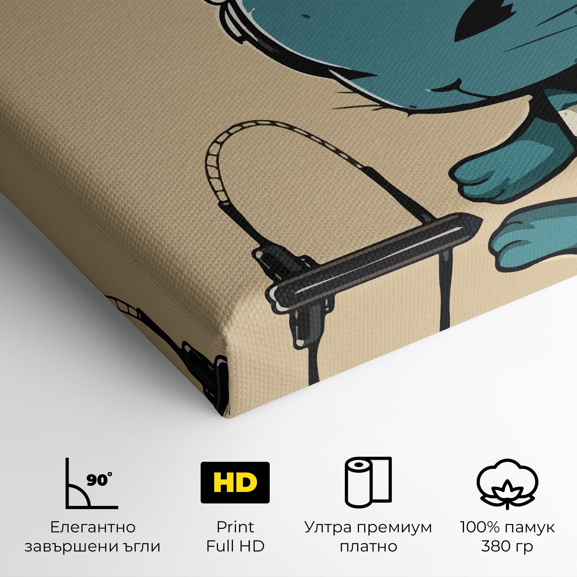 Blue Baby Bunny mockup 4