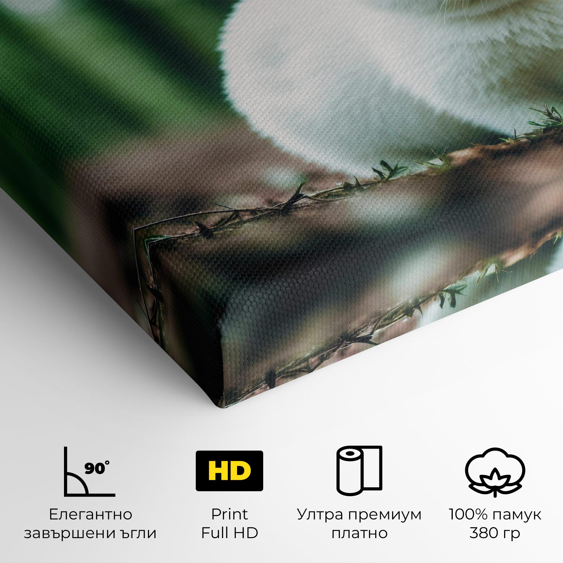Картина на платно Forest Bunny mockup 4