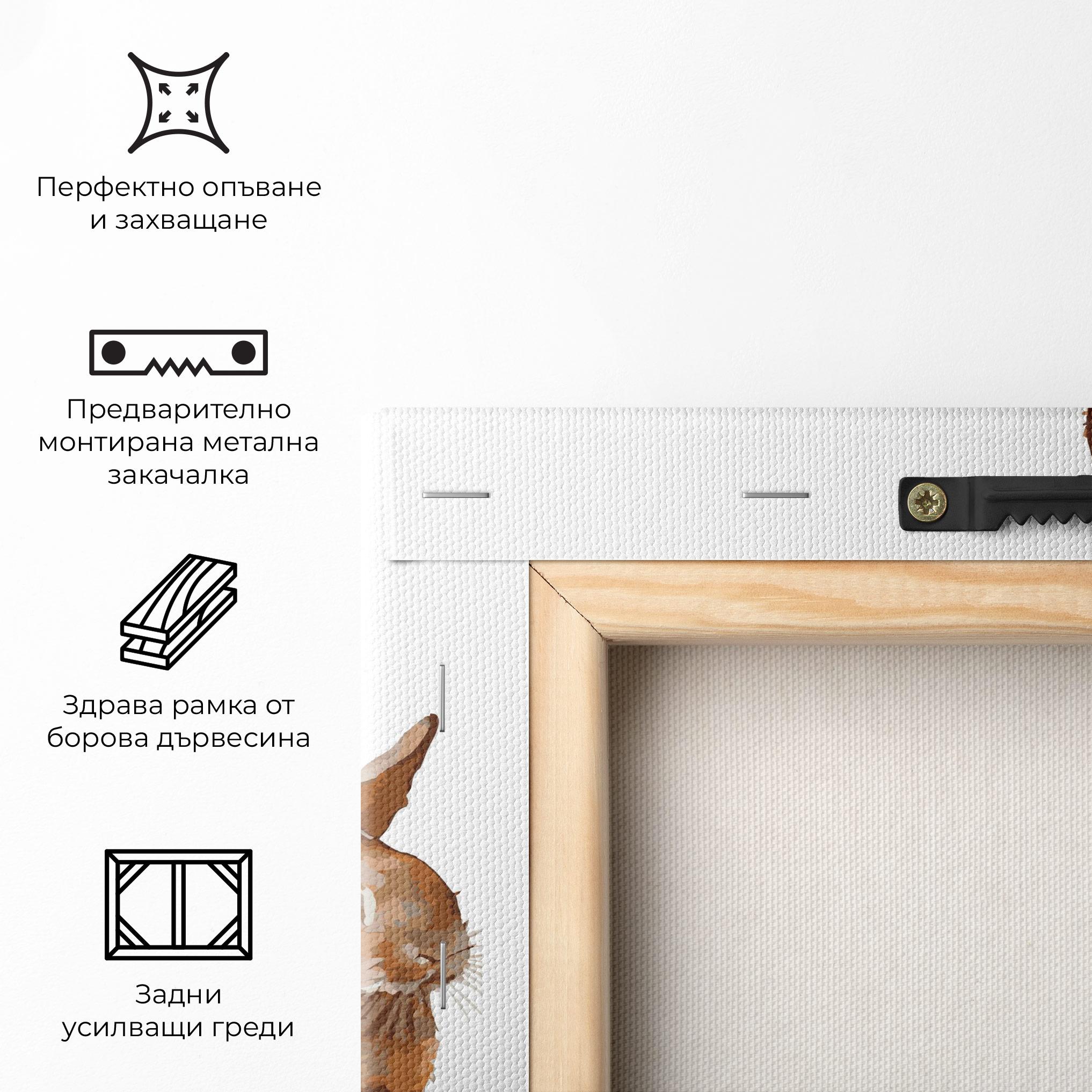 Картина на платно Family Rabbit mockup 5