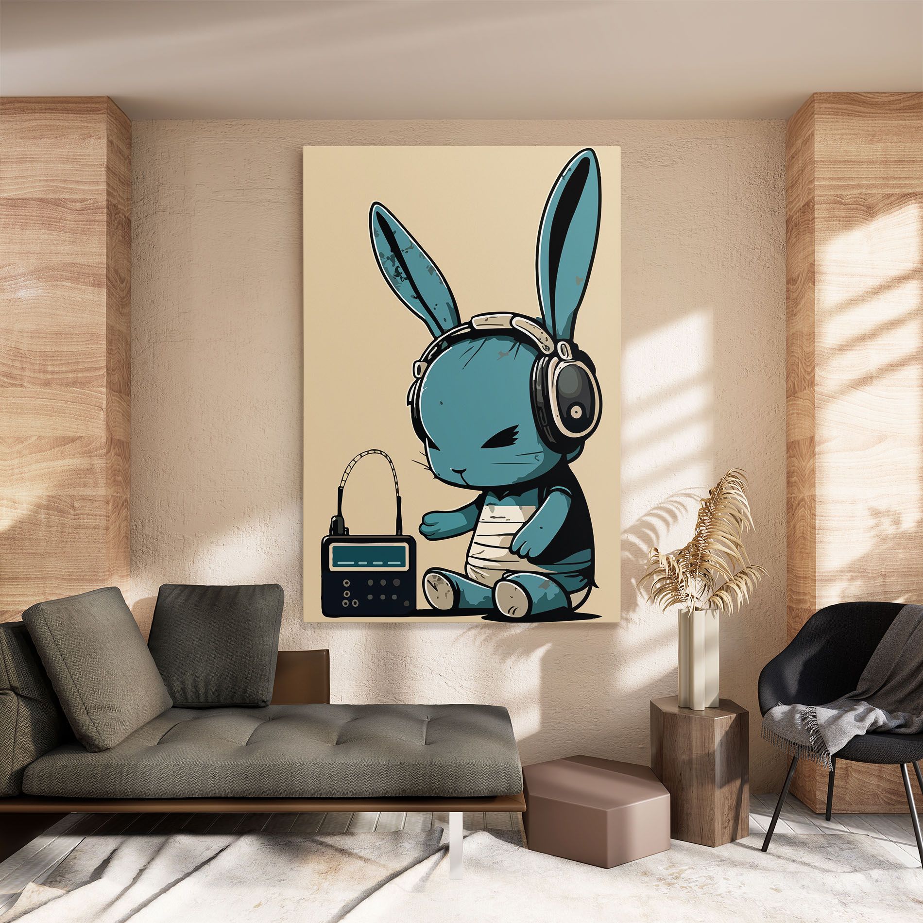 Blue Baby Bunny mockup 8