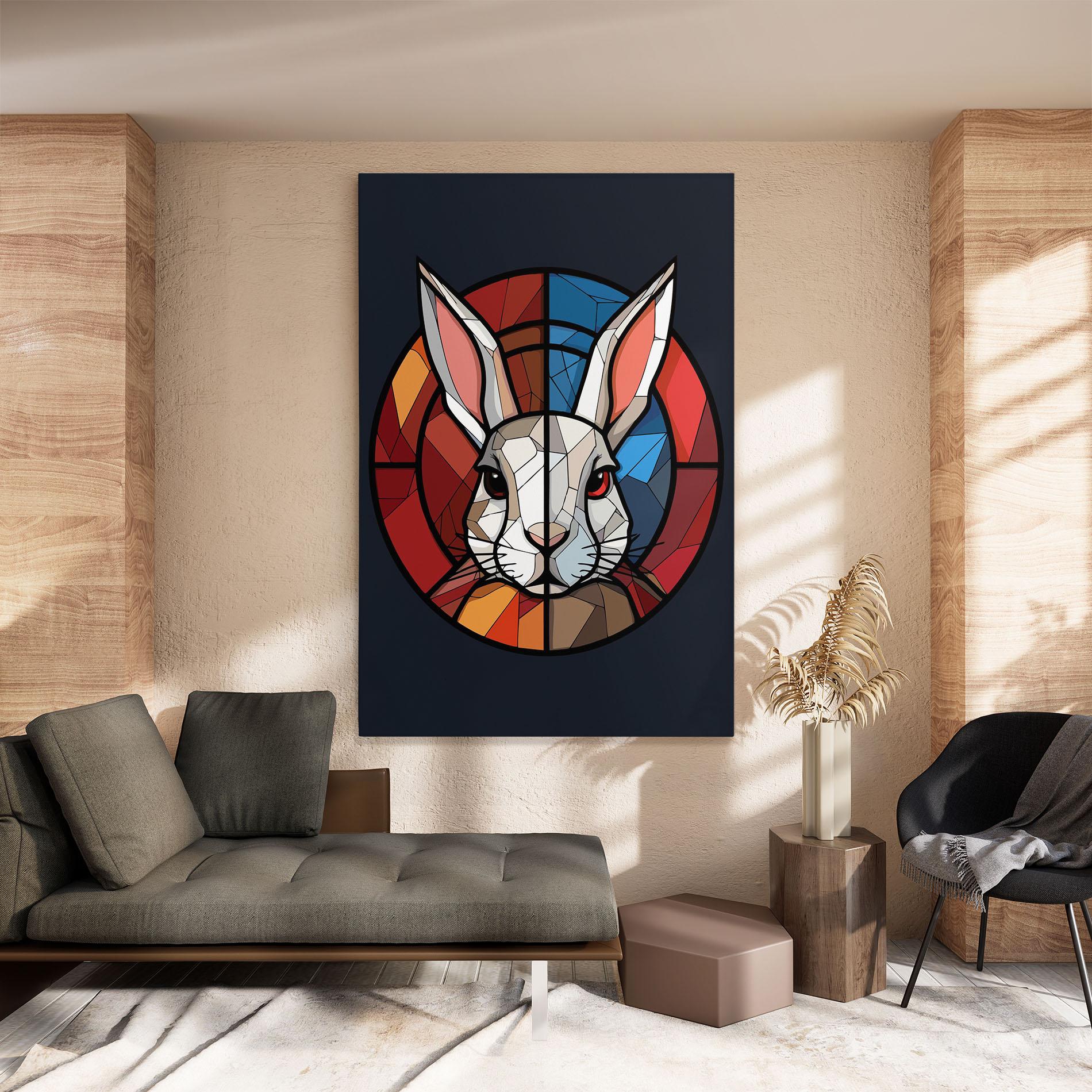 Картина на платно Bunny mockup 8