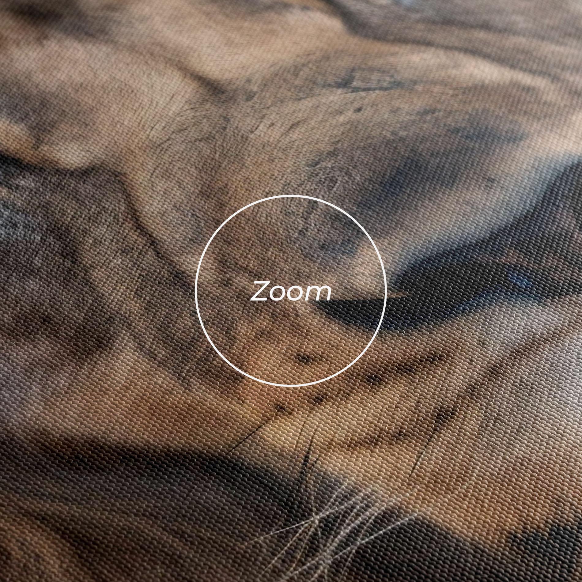 Картина на платно Wild Lion View mockup 3