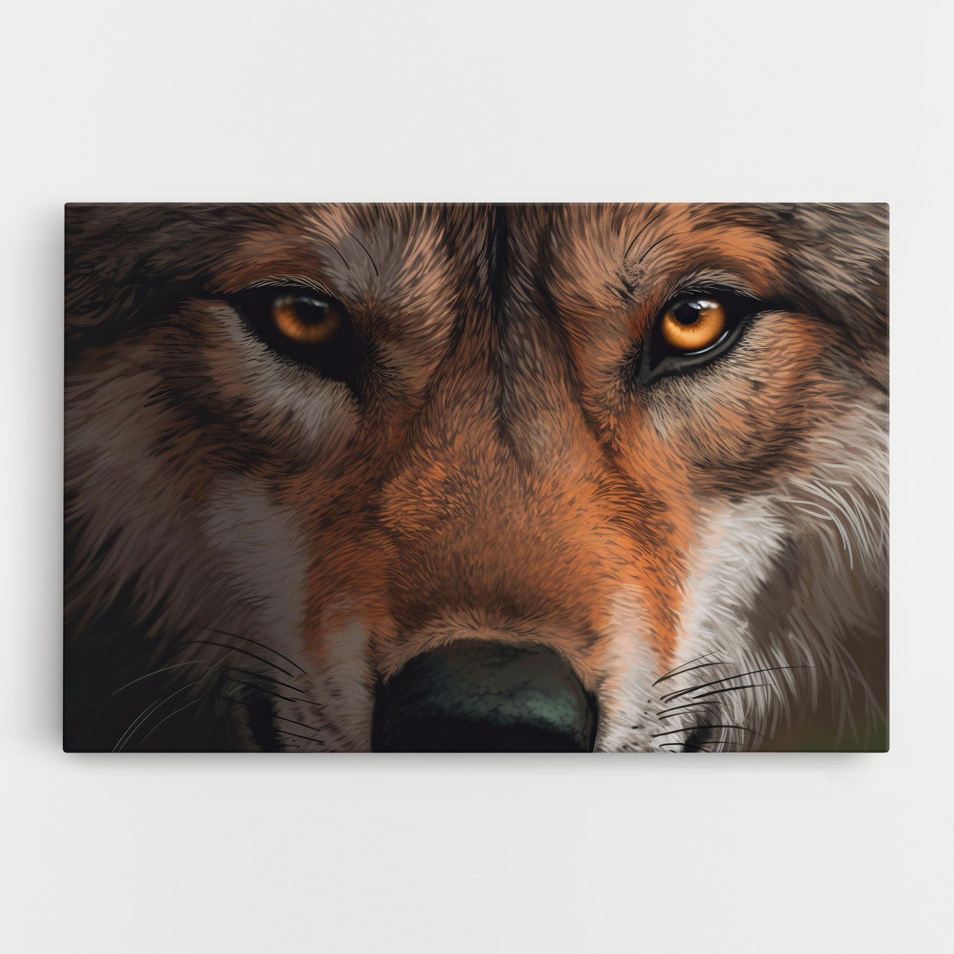 Close Up Wolf Eyes mockup 0