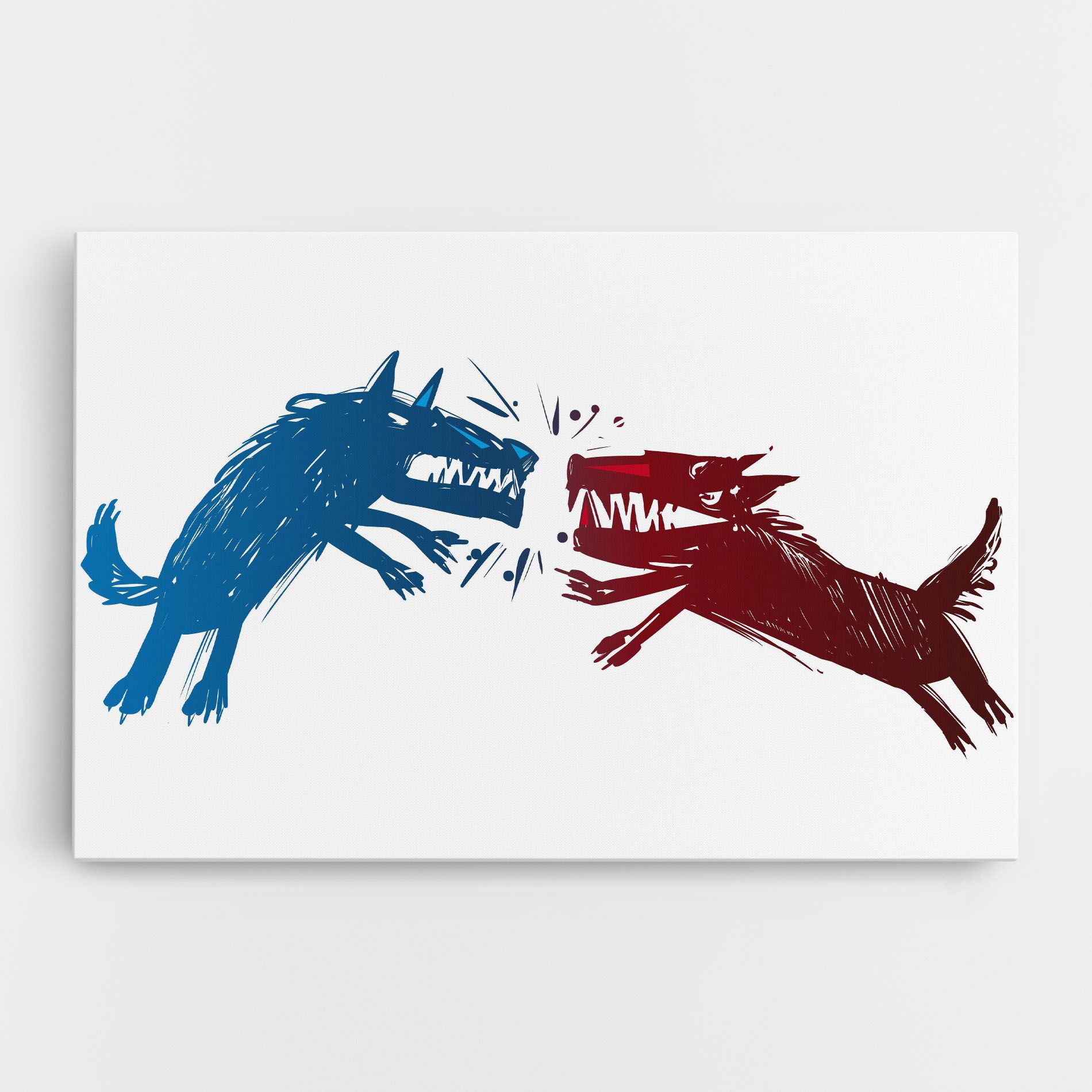 Red Blue Wolves mockup 0