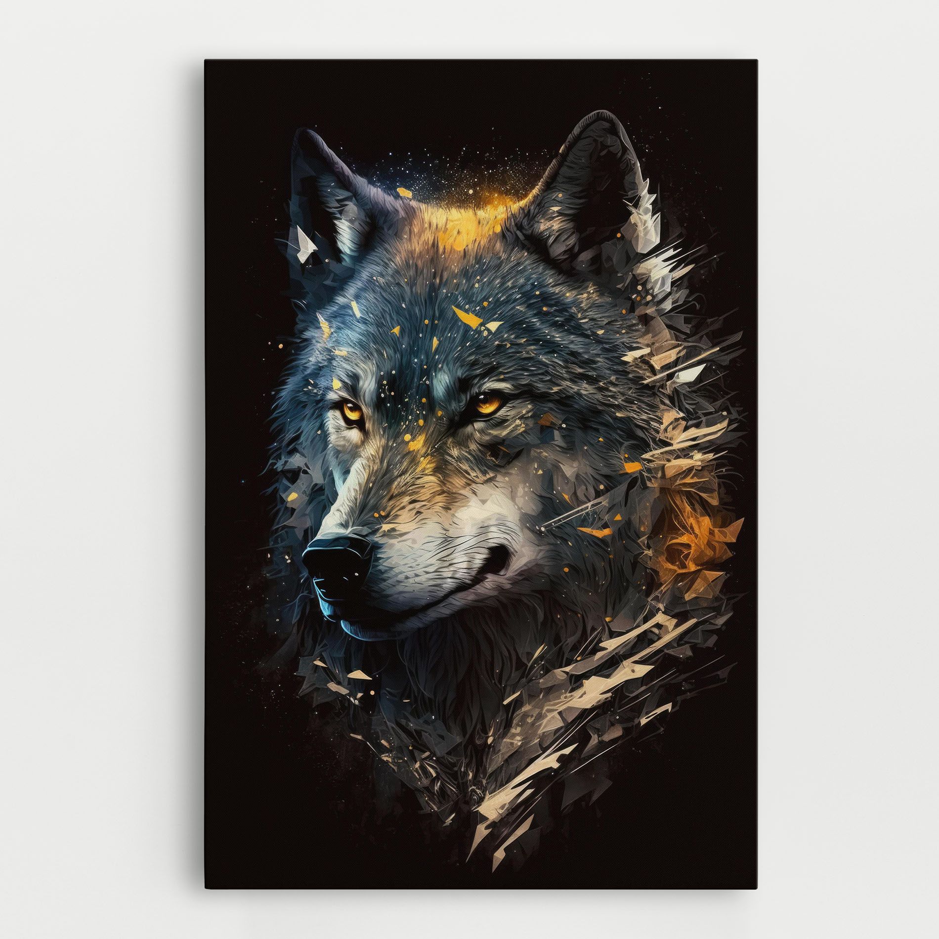 Wolf Portrait mockup 0