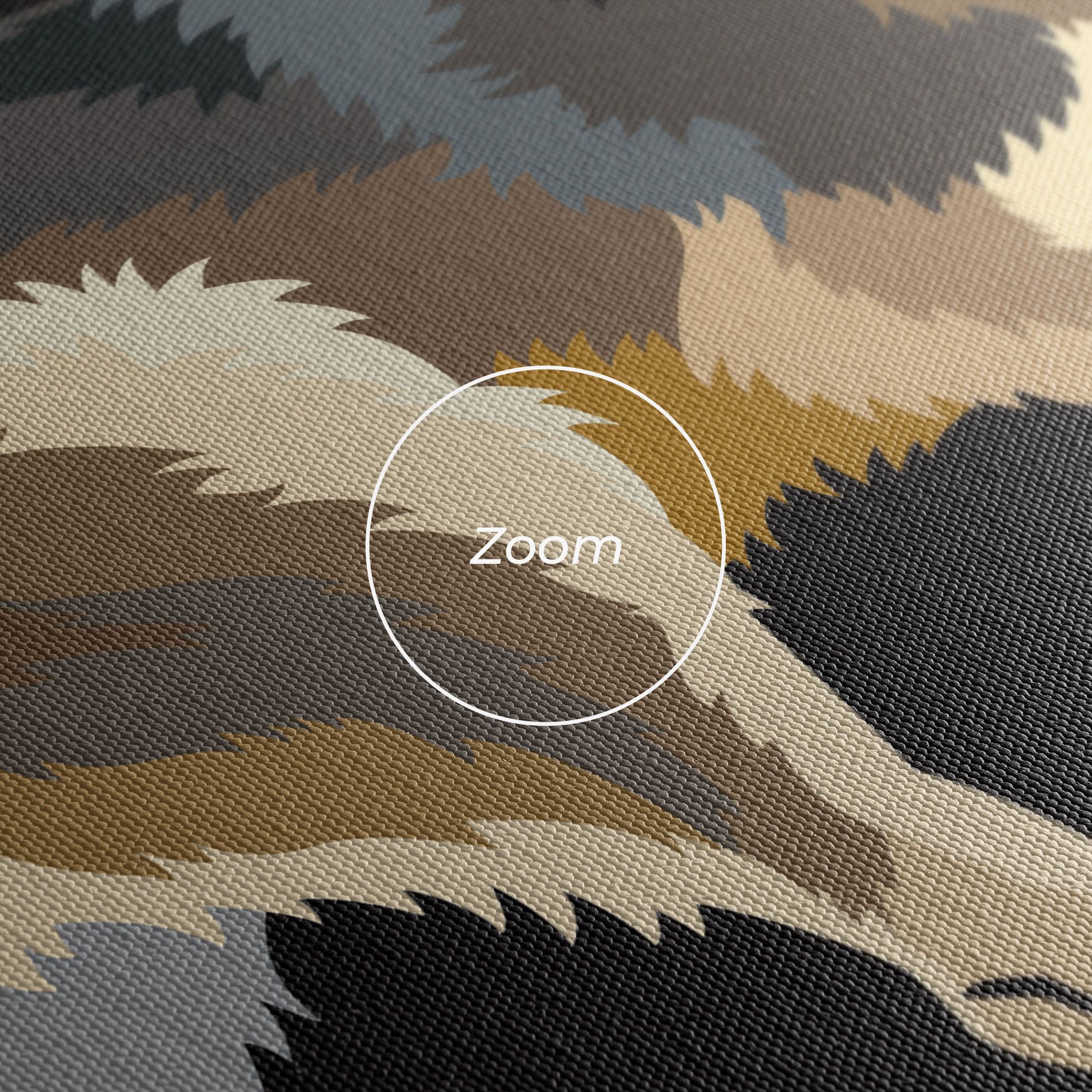 Cartoon Wolf mockup 3