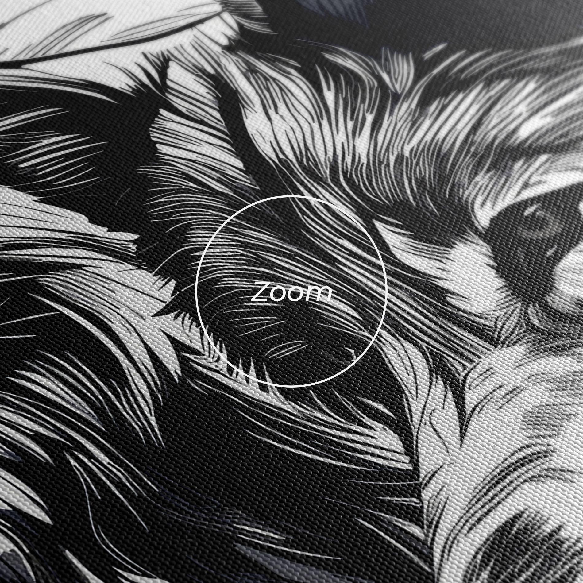 Картина на платно Wolf Friends mockup 3