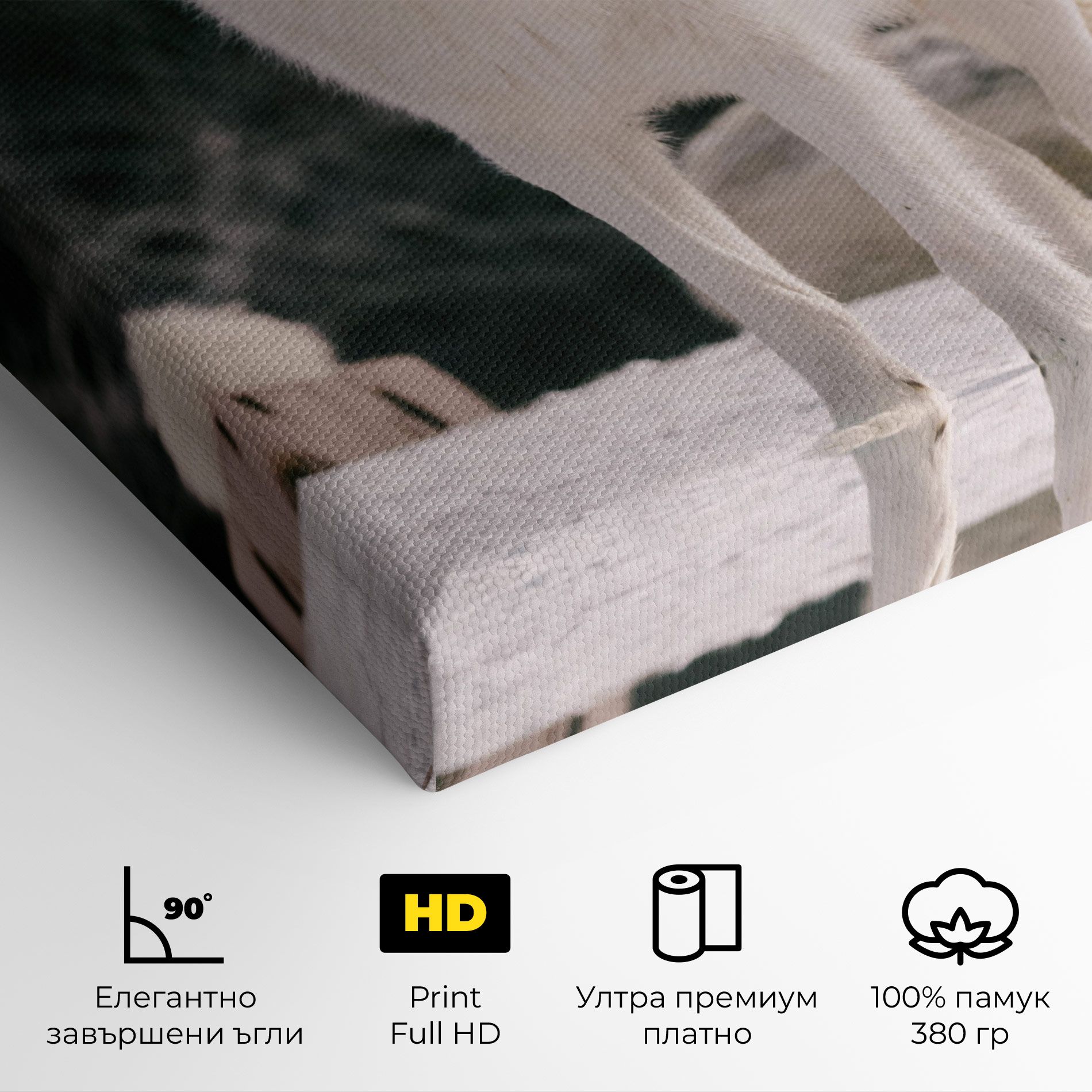 Laughing White Wolf mockup 4