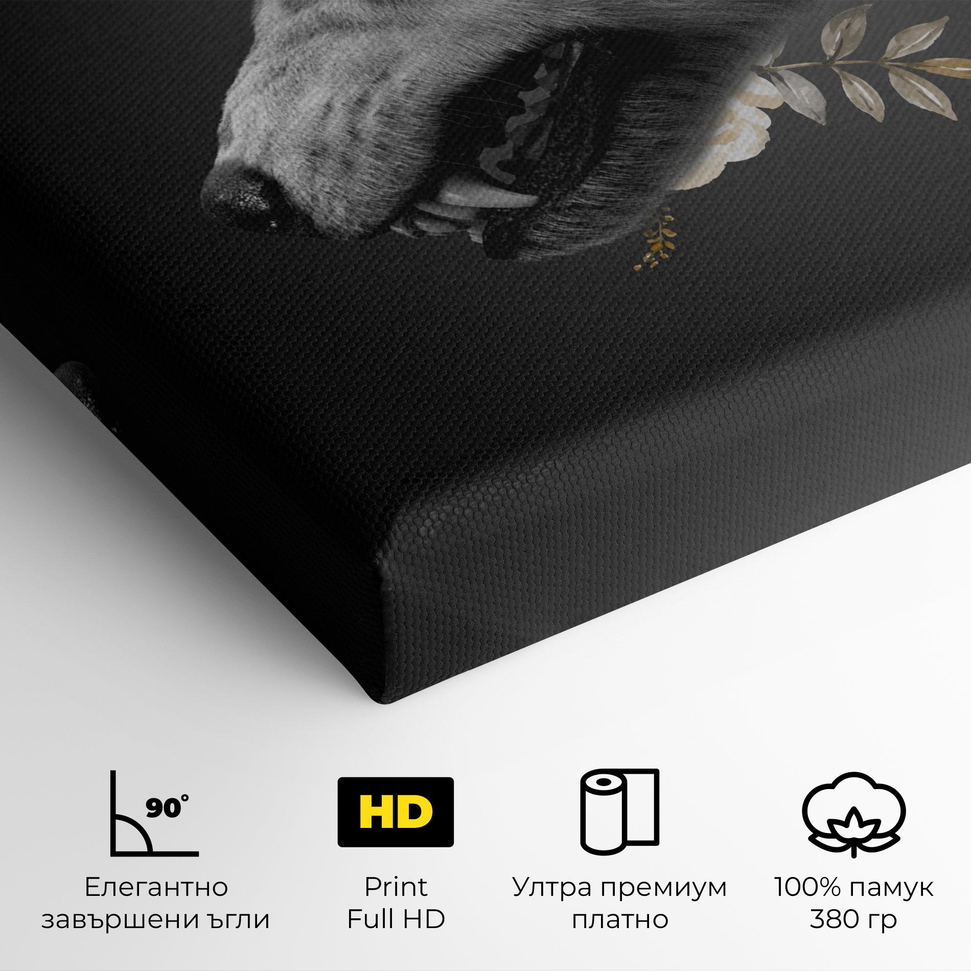 Картина на платно The Wolf In You mockup 4