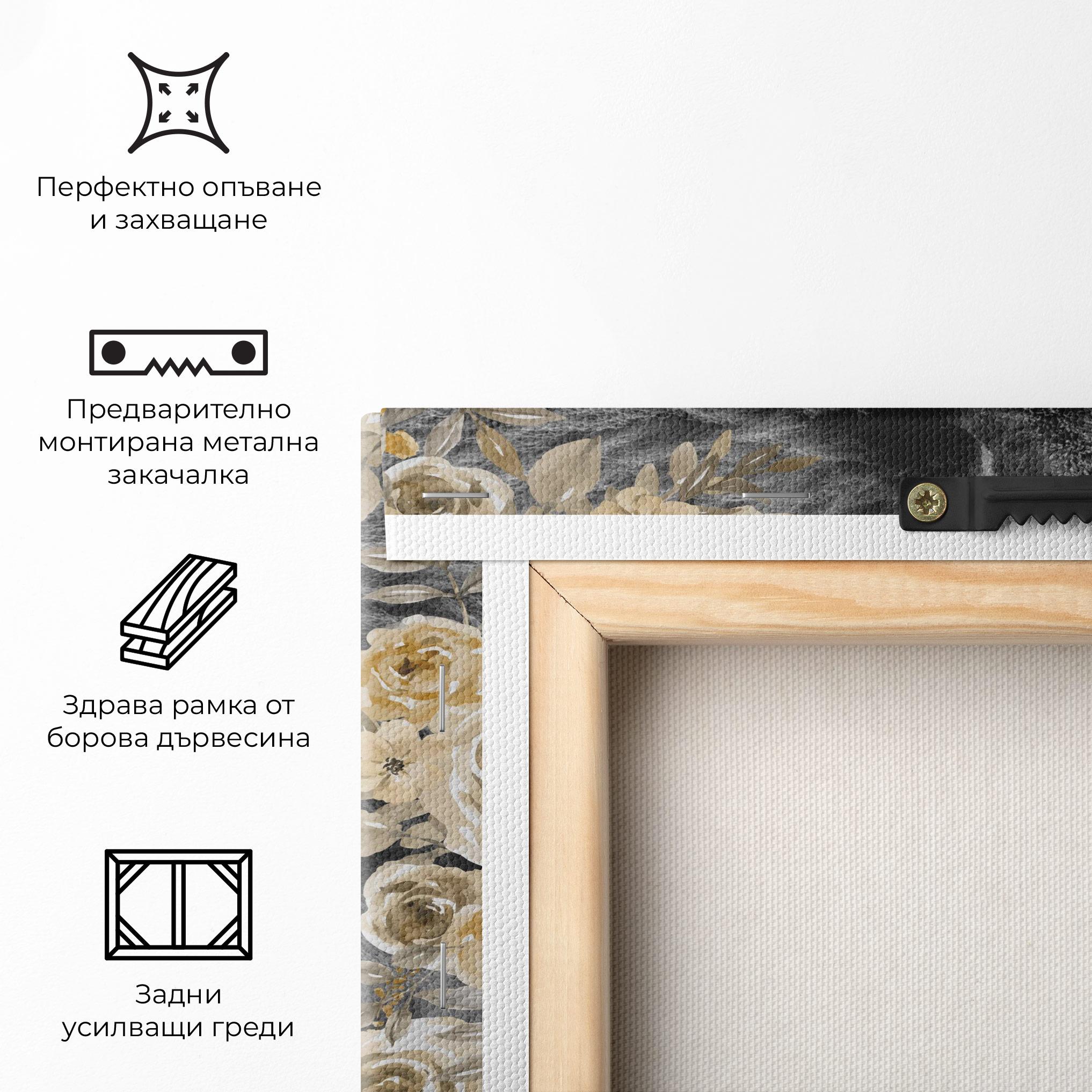 Картина на платно The Wolf In You mockup 5