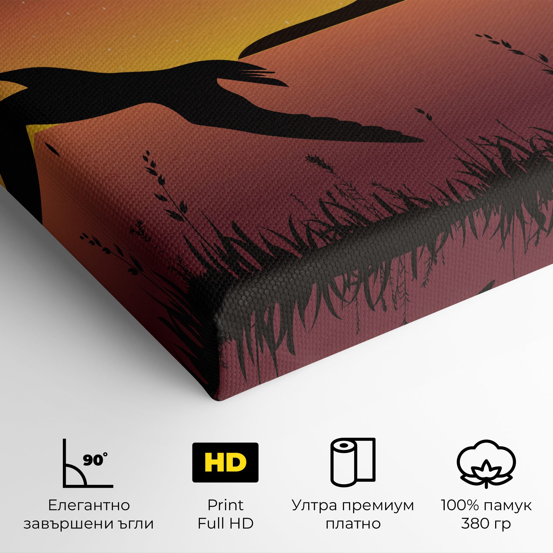 Birds Fishing mockup 4