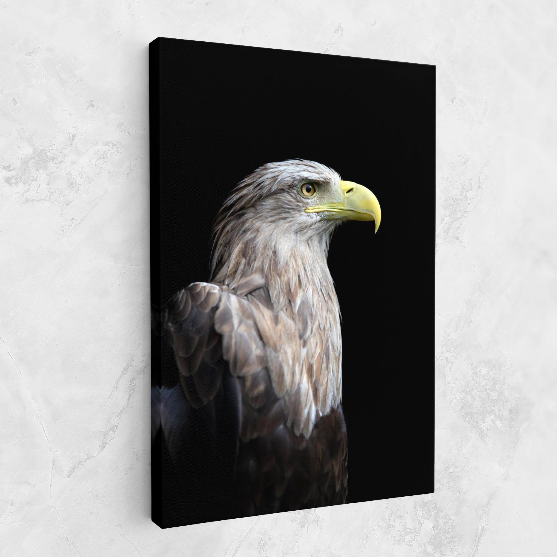 Картина на платно Close Up Eagle mockup 1