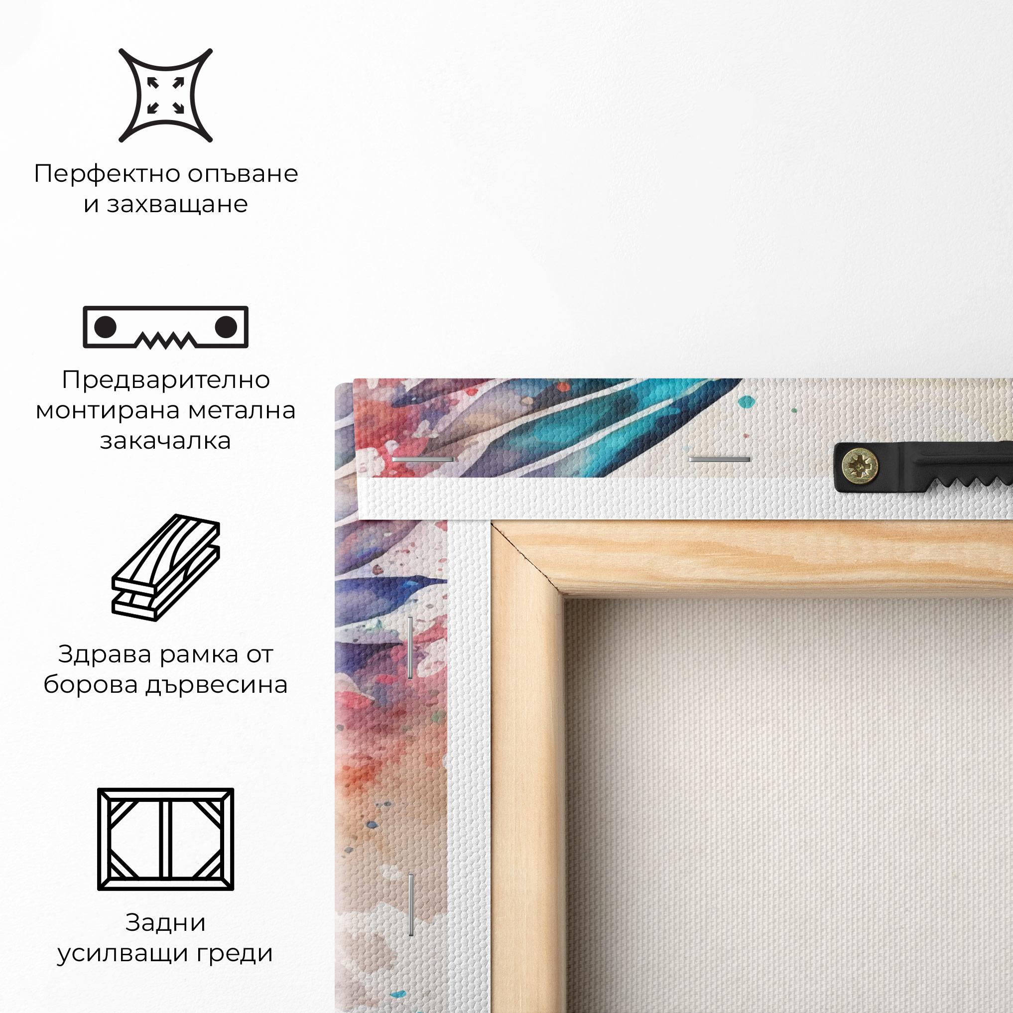 Картина на платно Painted Wings Bird mockup 5