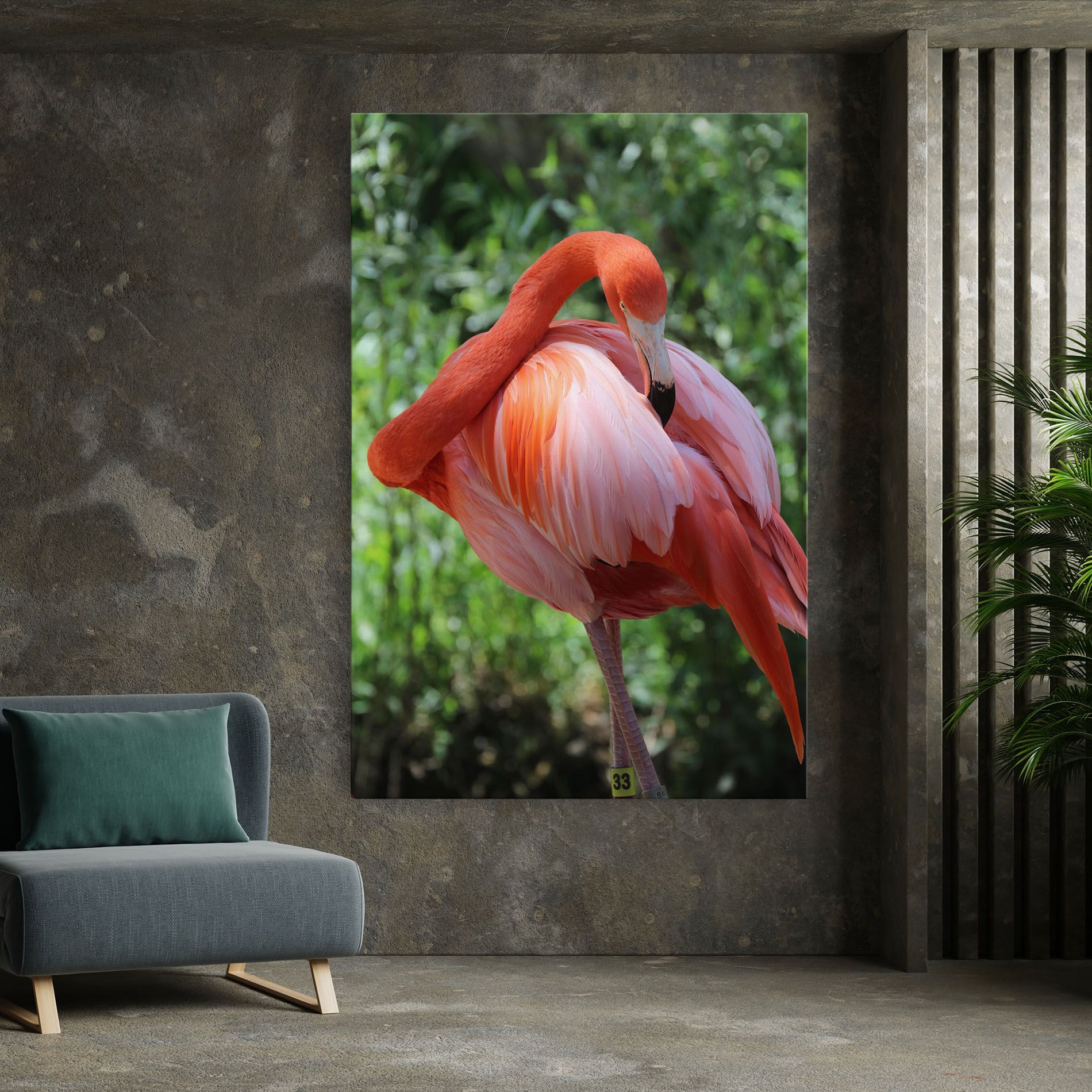 Red Flamingo mockup 7
