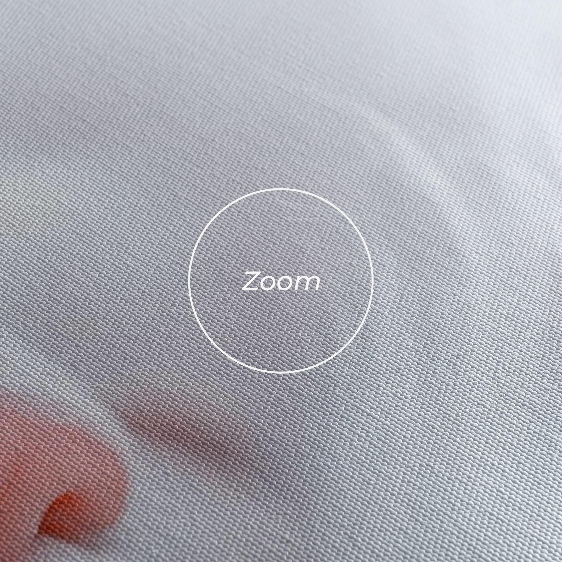 Картина на платно Dreamy White Cat mockup 3