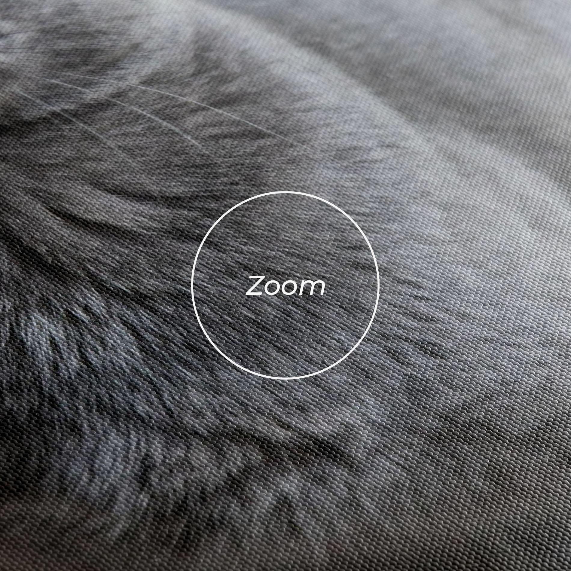 Картина на платно Grey Green Cat Eyes mockup 3