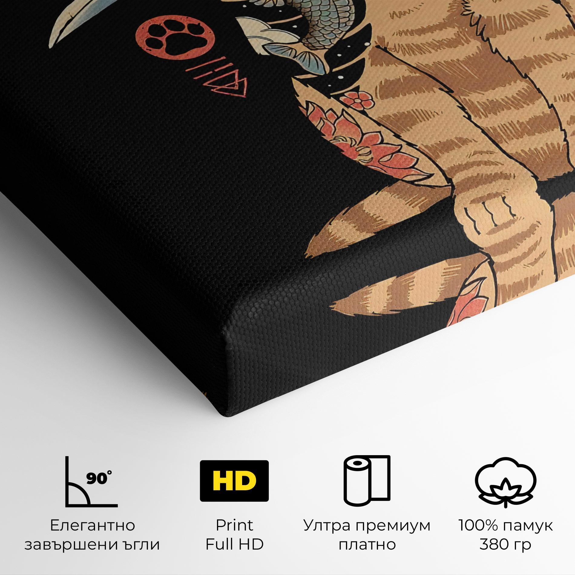 Картина на платно Catana mockup 4