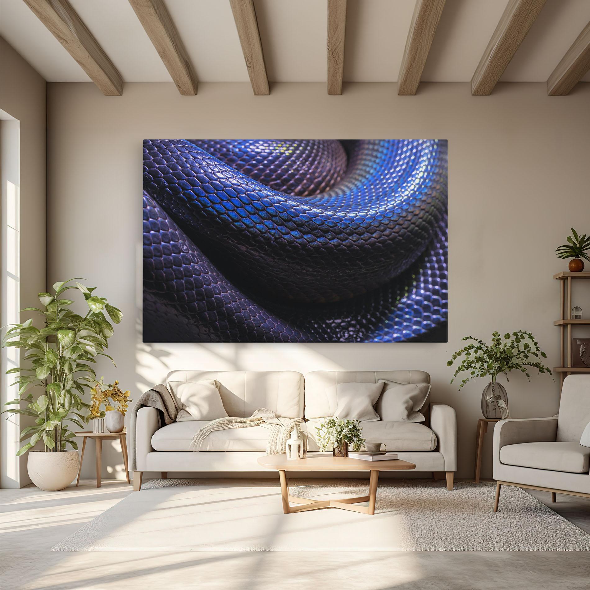 Картина на платно Snake Skin mockup 6
