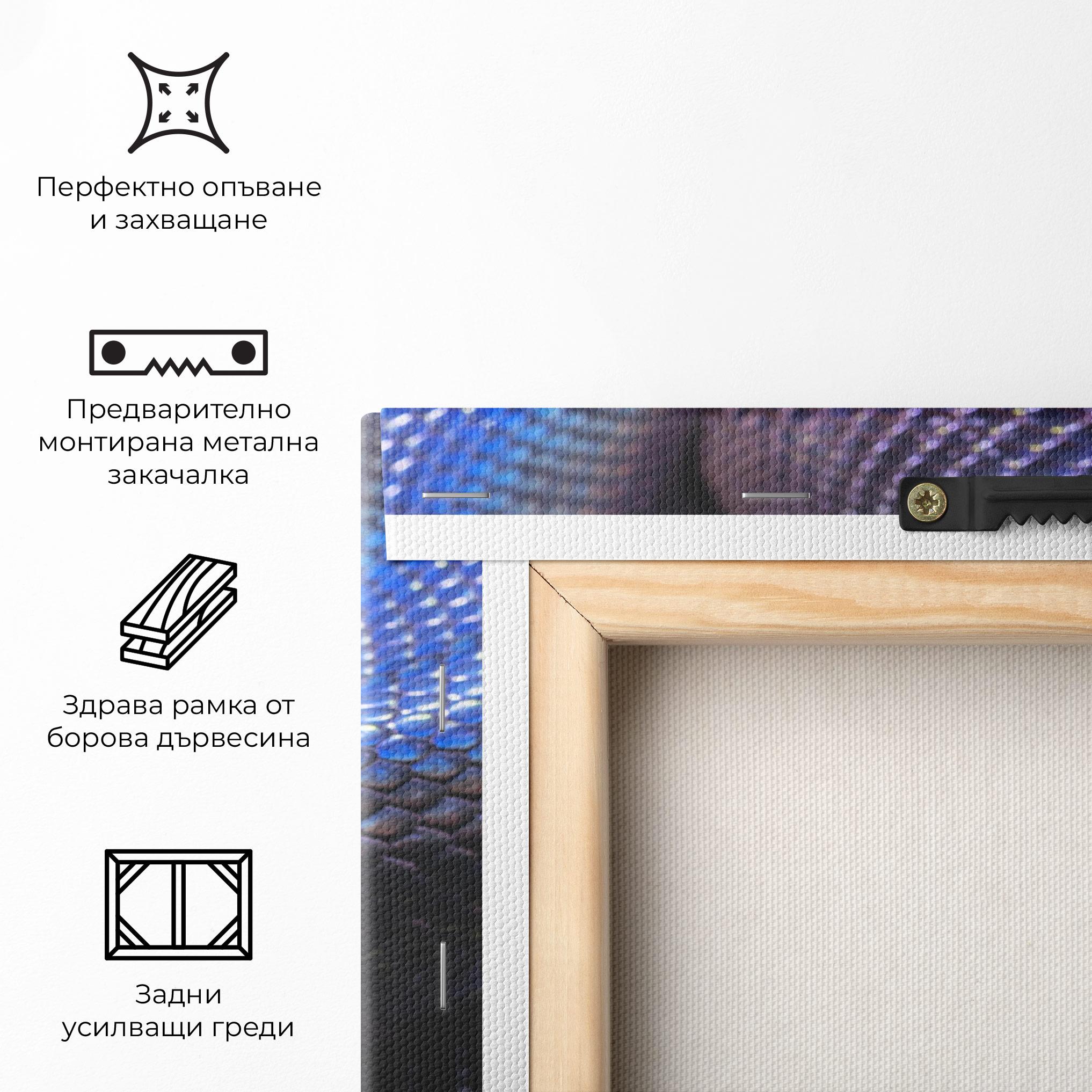 Картина на платно Snake Skin mockup 5