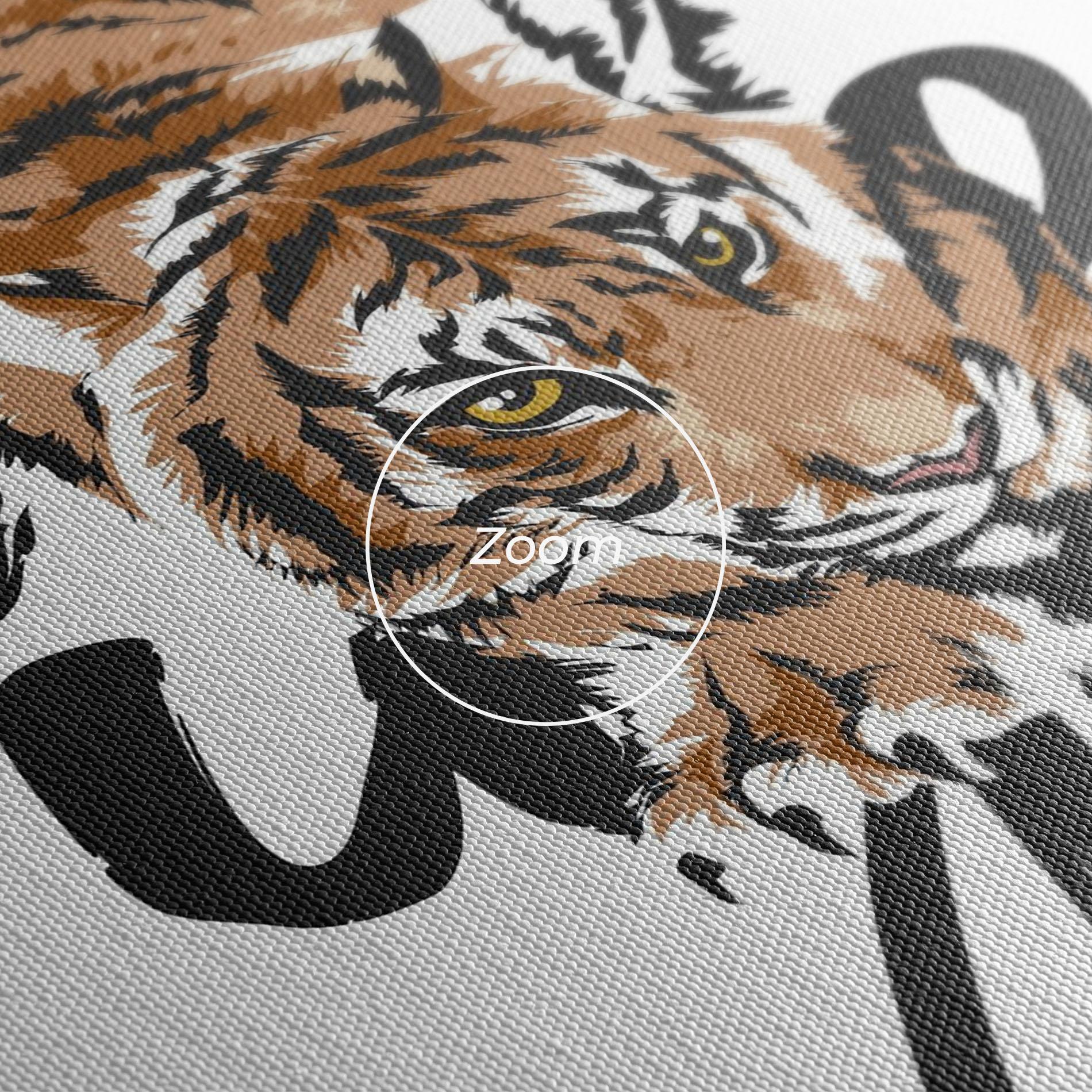 Картина на платно Brave And Bold mockup 3