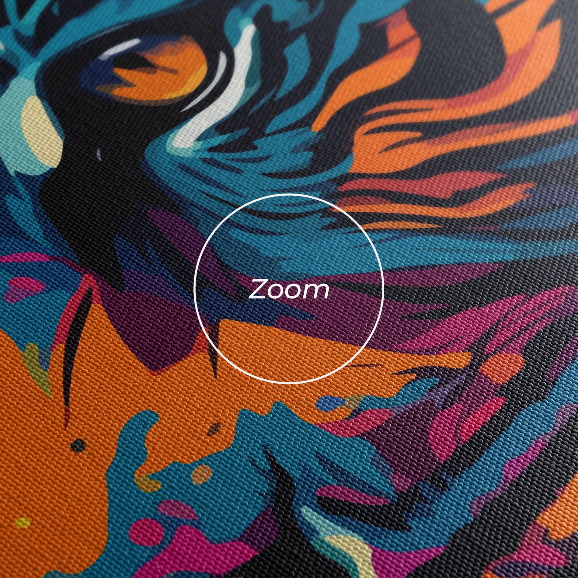 Colorful Tiger mockup 3