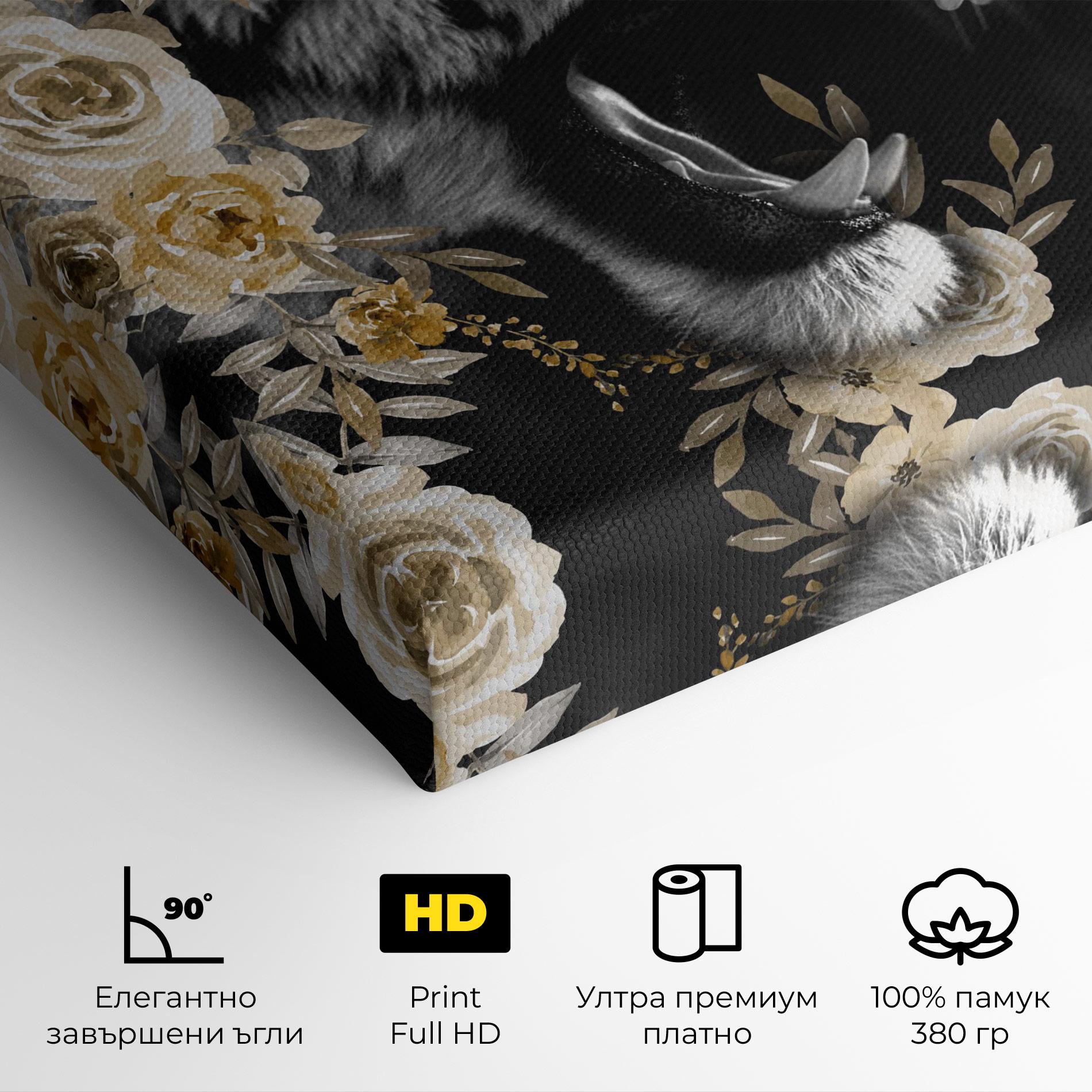 Картина на платно Gentle Power mockup 4