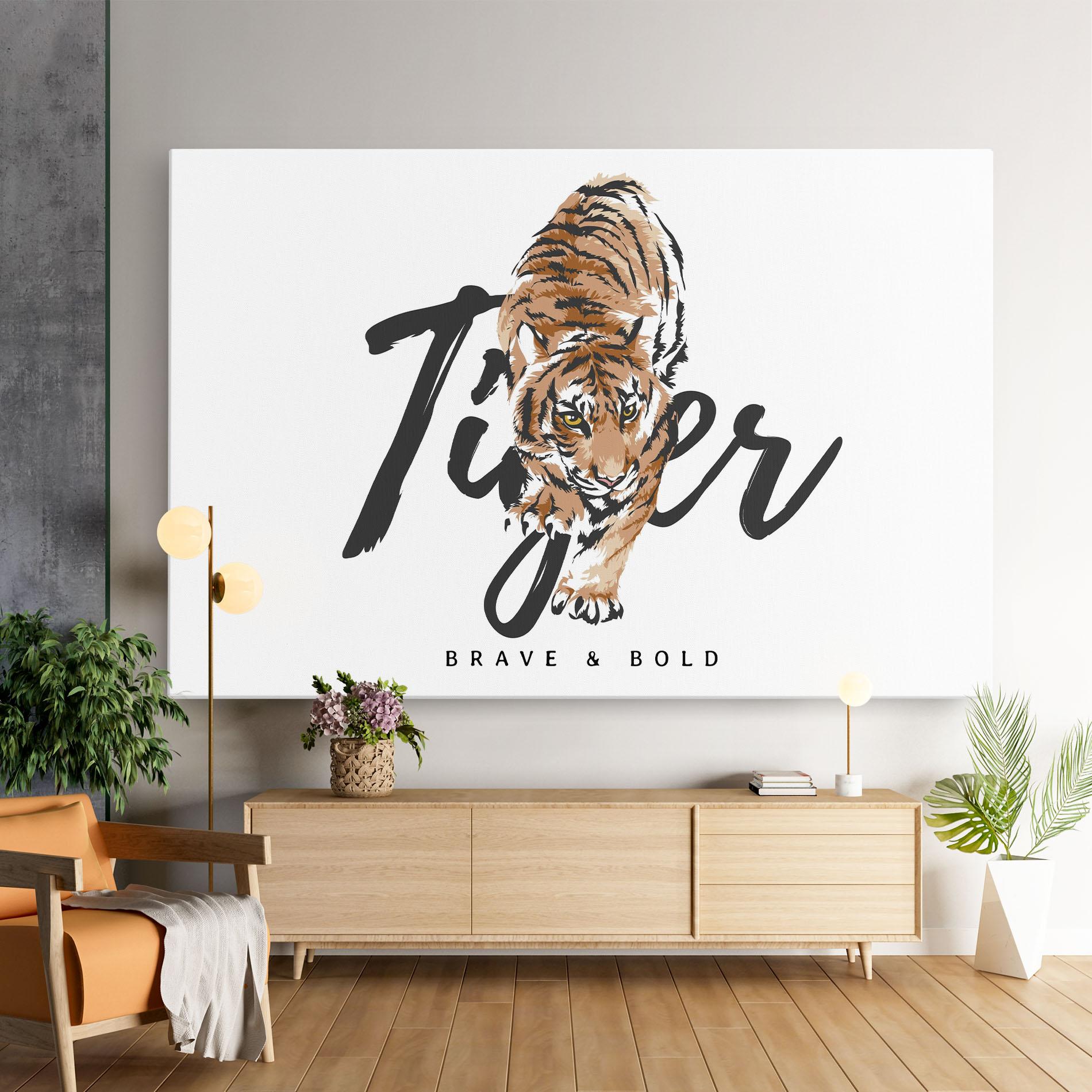 Картина на платно Brave And Bold mockup 9