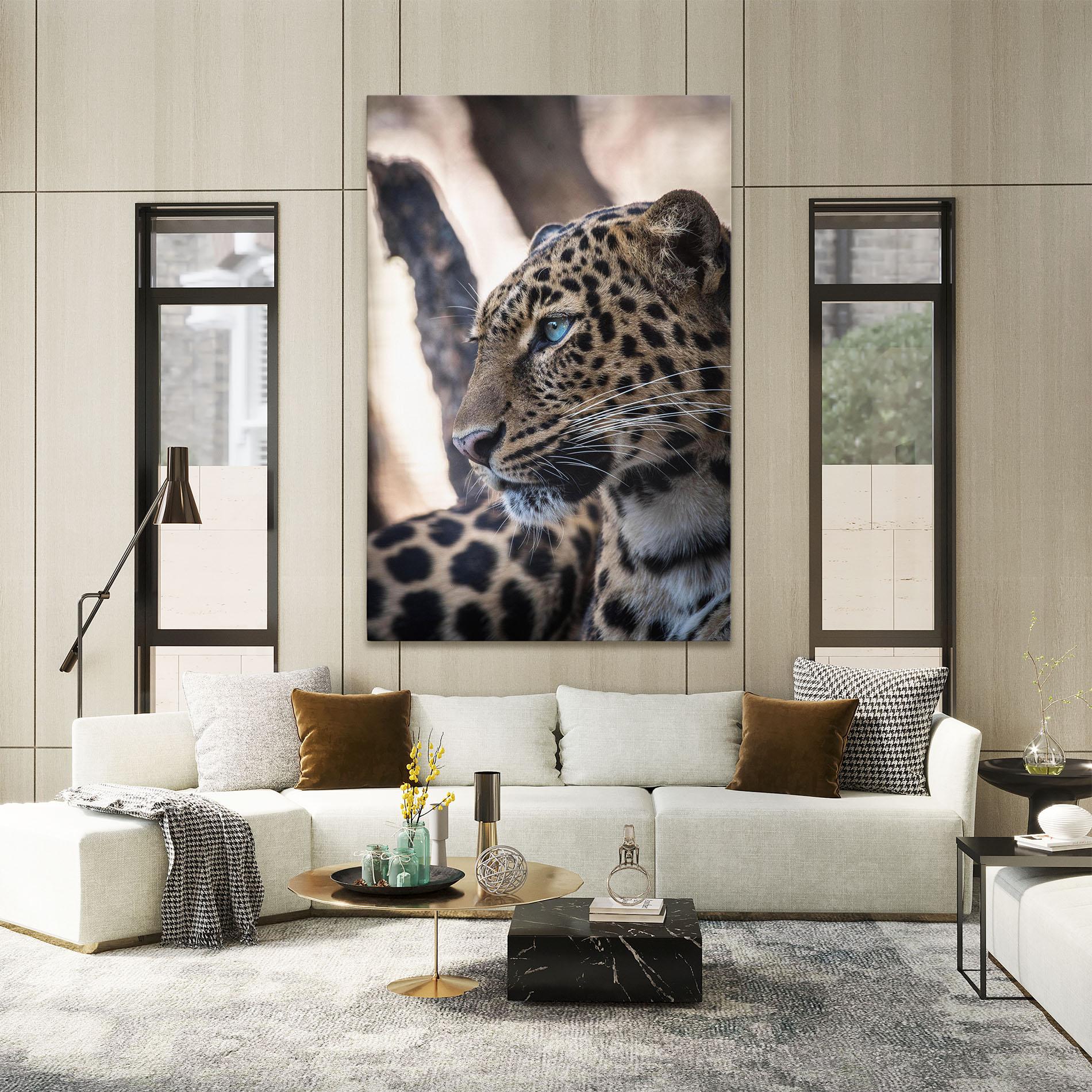 Картина на платно Blue Tiger mockup 2