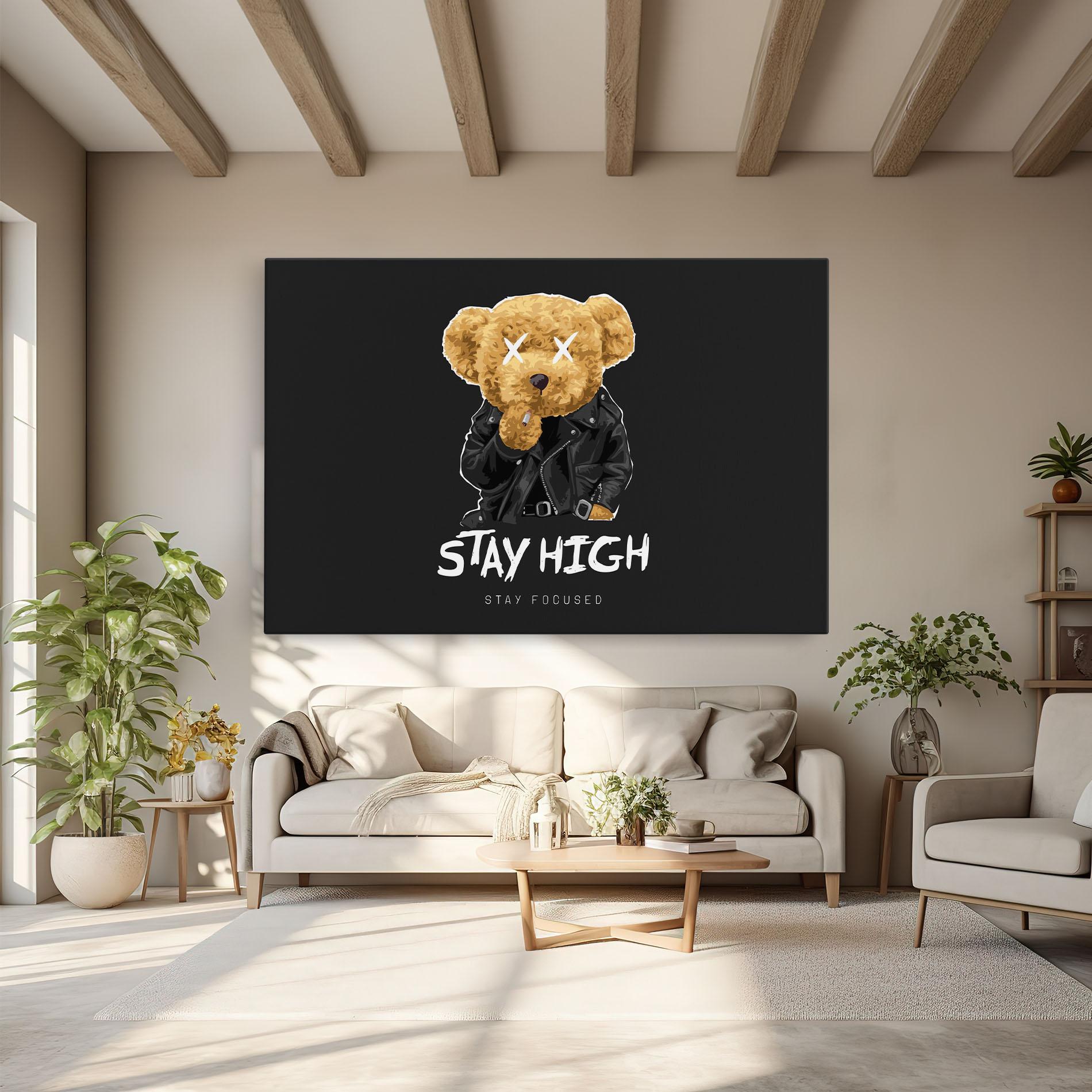 Картина на платно Stay Focused mockup 6