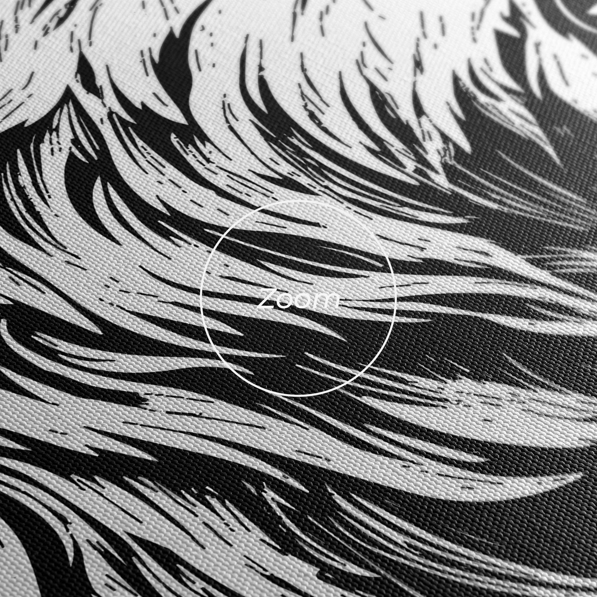 Картина на платно Angry Bear mockup 3