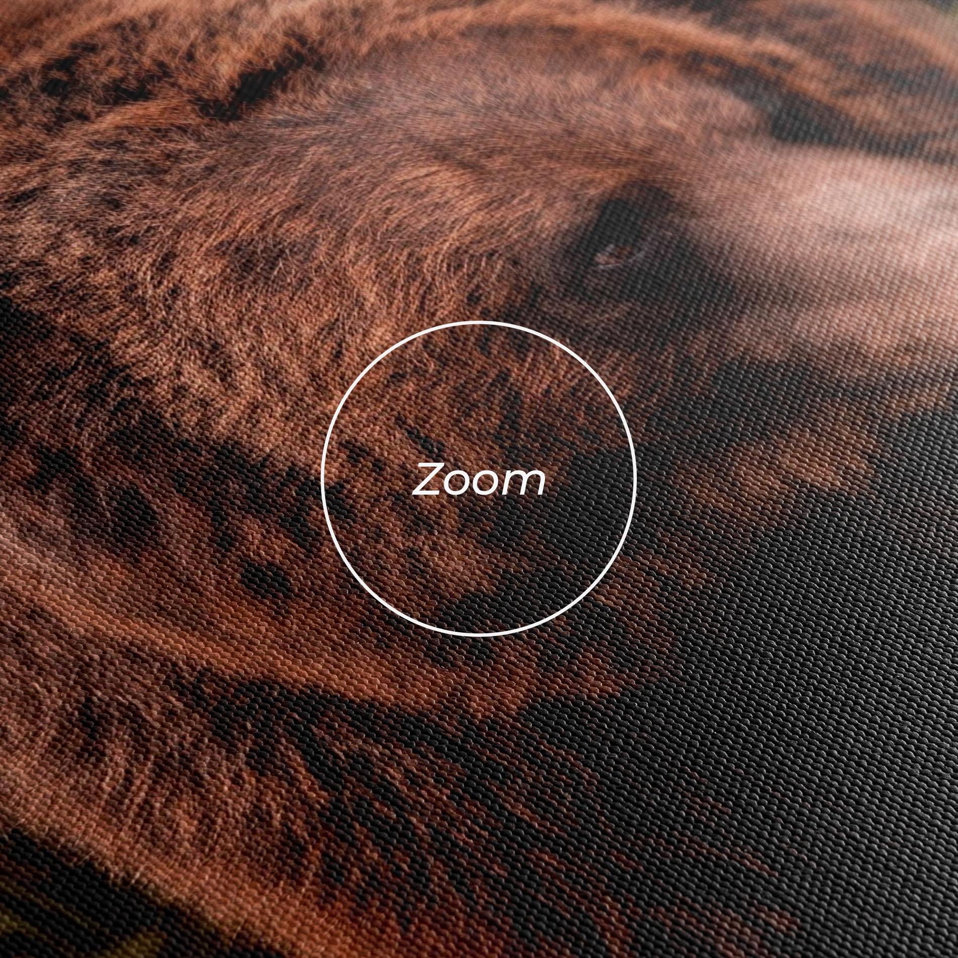 Картина на платно Brown Bear mockup 3