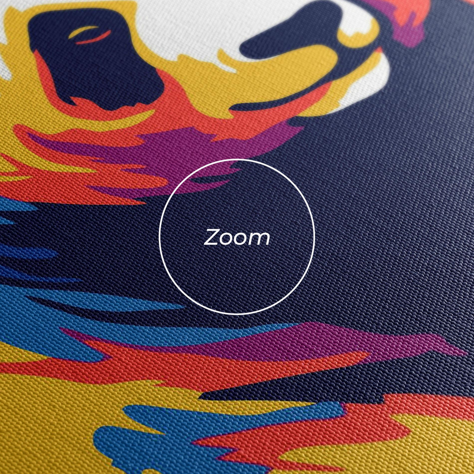 Картина на платно Cute Panda mockup 3