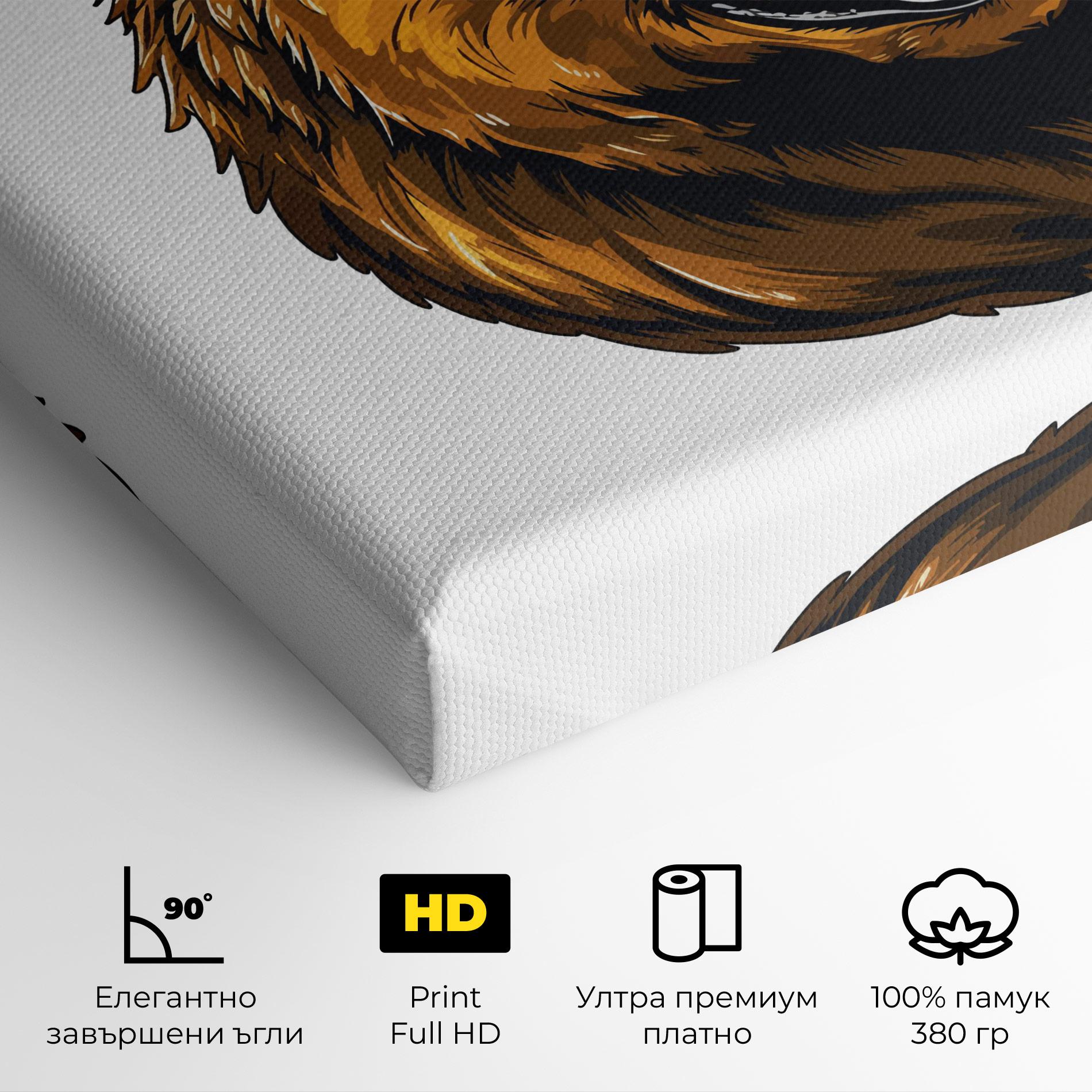 Картина на платно Cool Glasses mockup 4