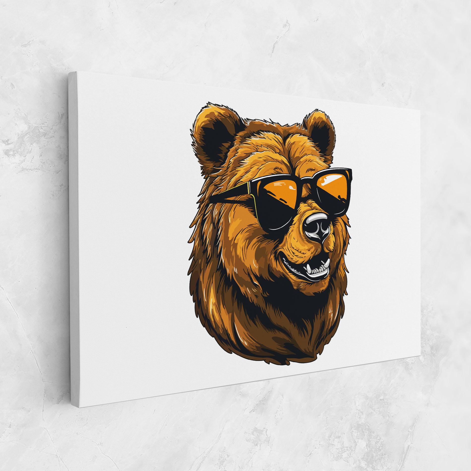 Картина на платно Cool Glasses mockup 1