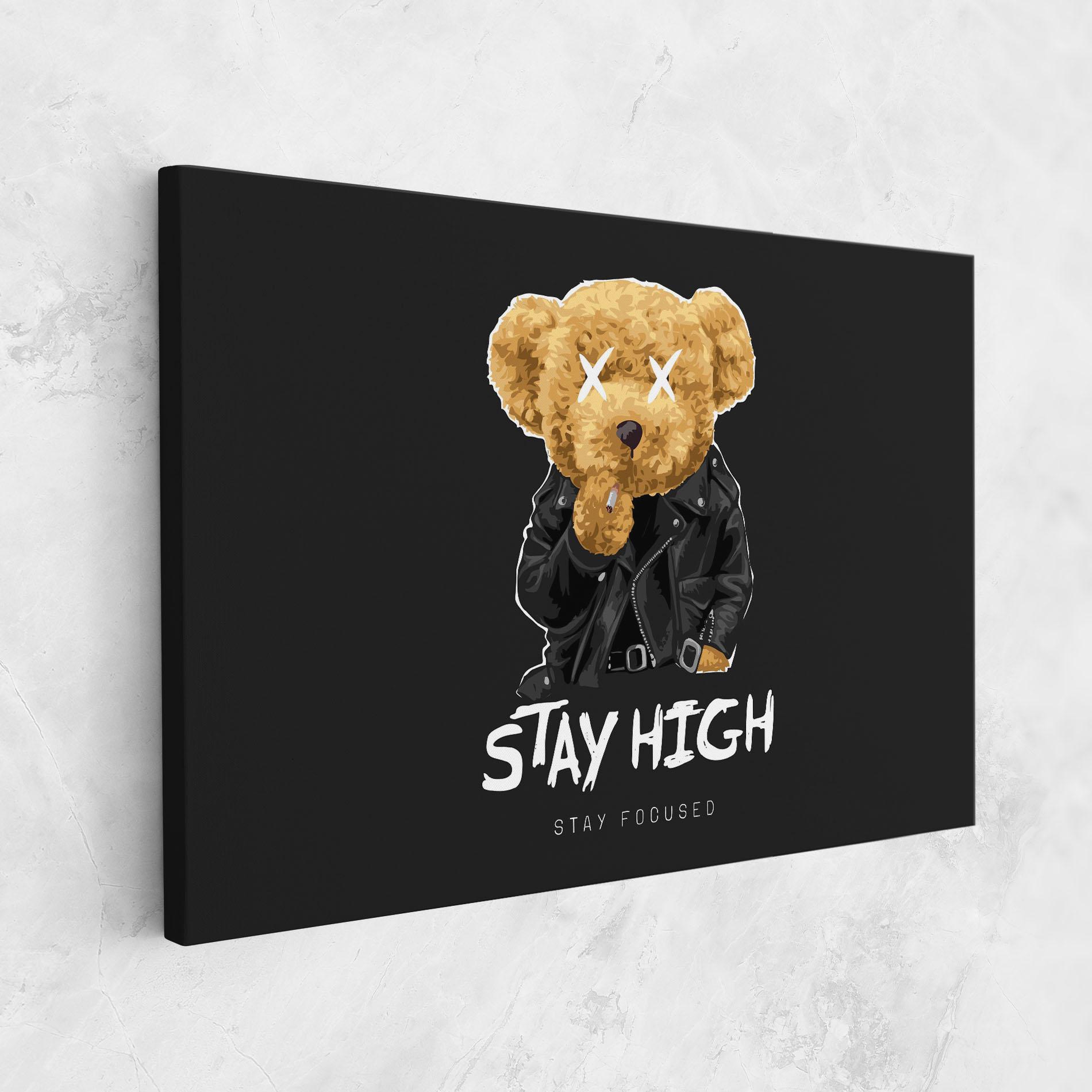 Картина на платно Stay Focused mockup 1