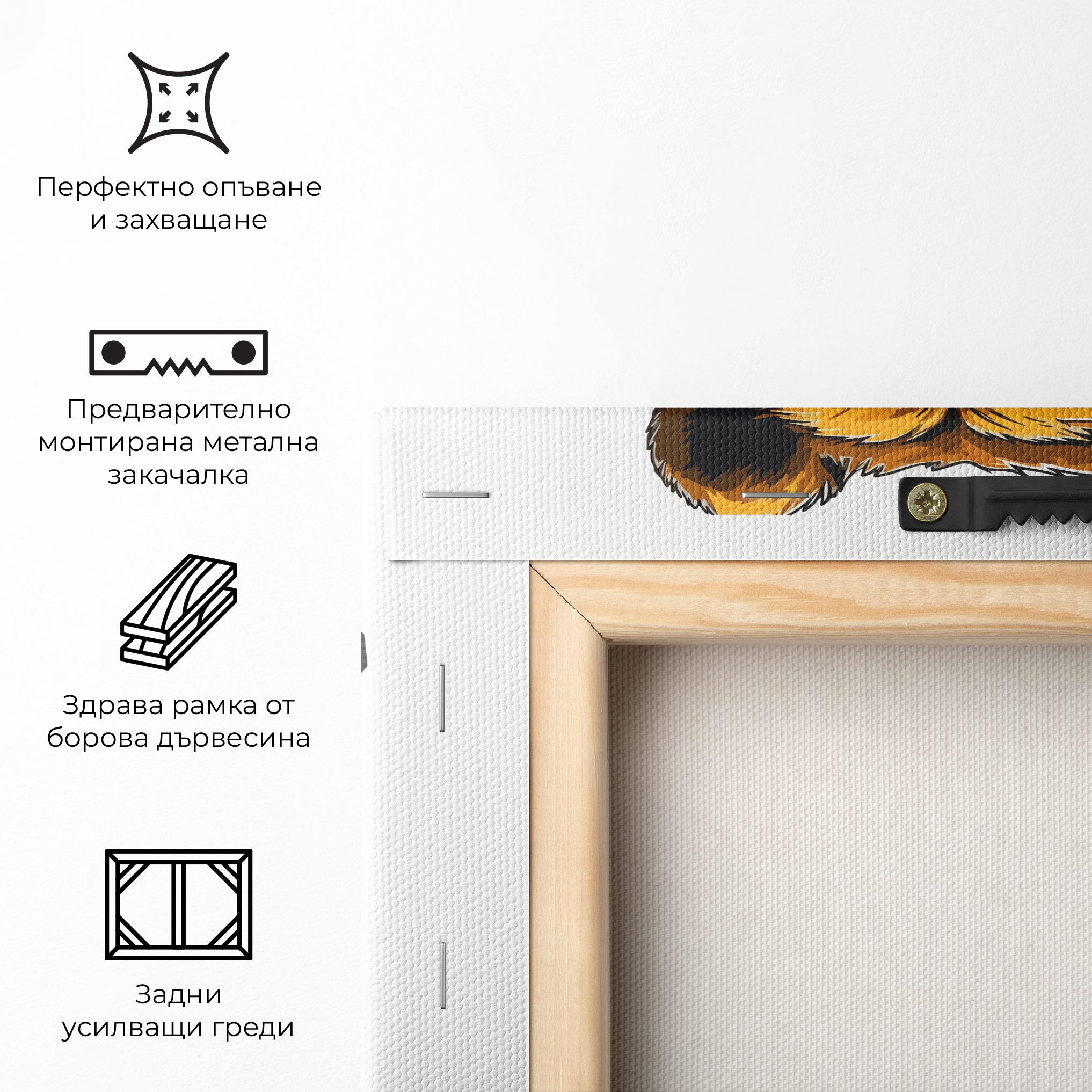 Картина на платно Cool Glasses mockup 5